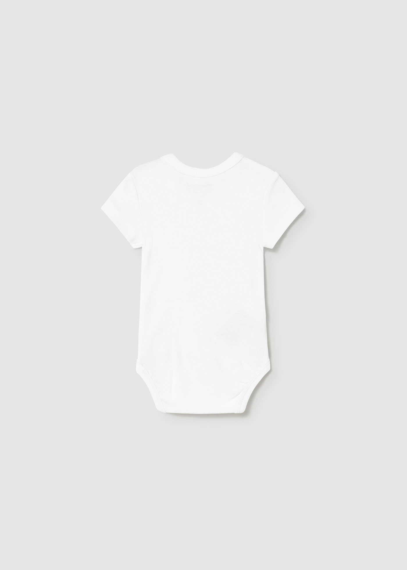 Body manga corta unisex recién nacido