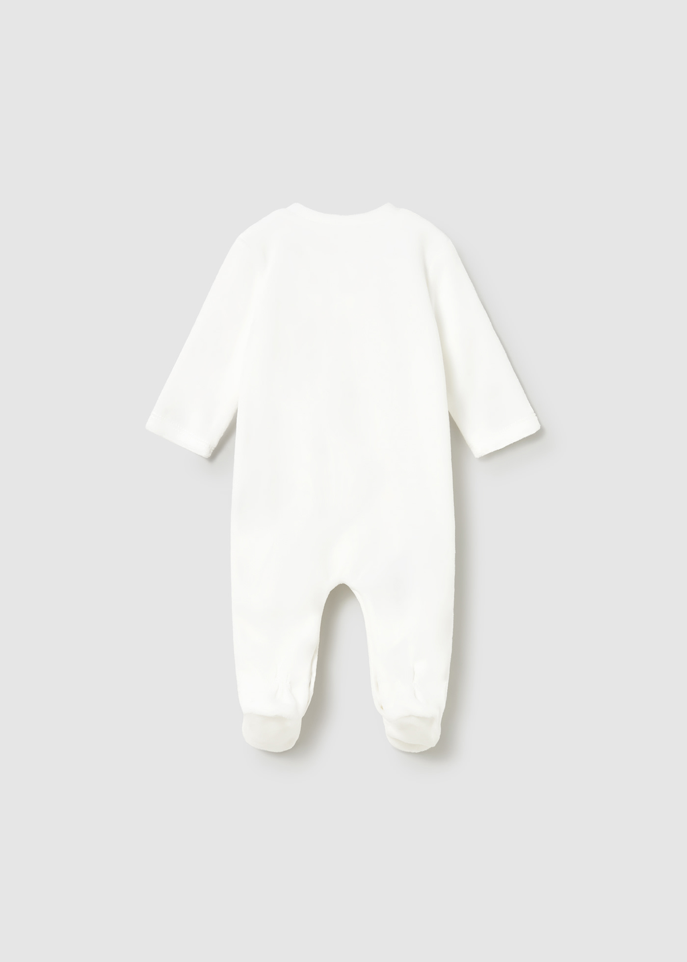 Newborn set of 2 rompers with feet