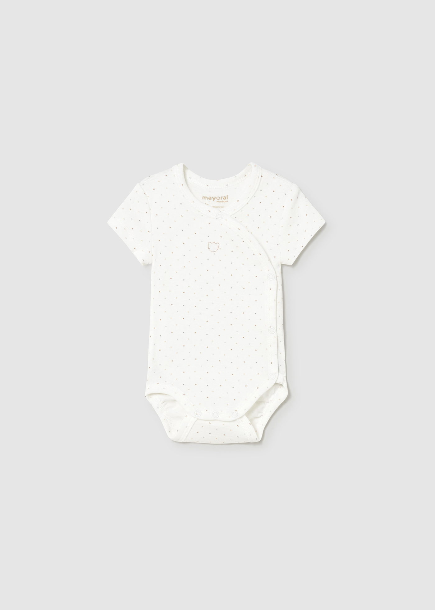Body manica corta unisex neonato