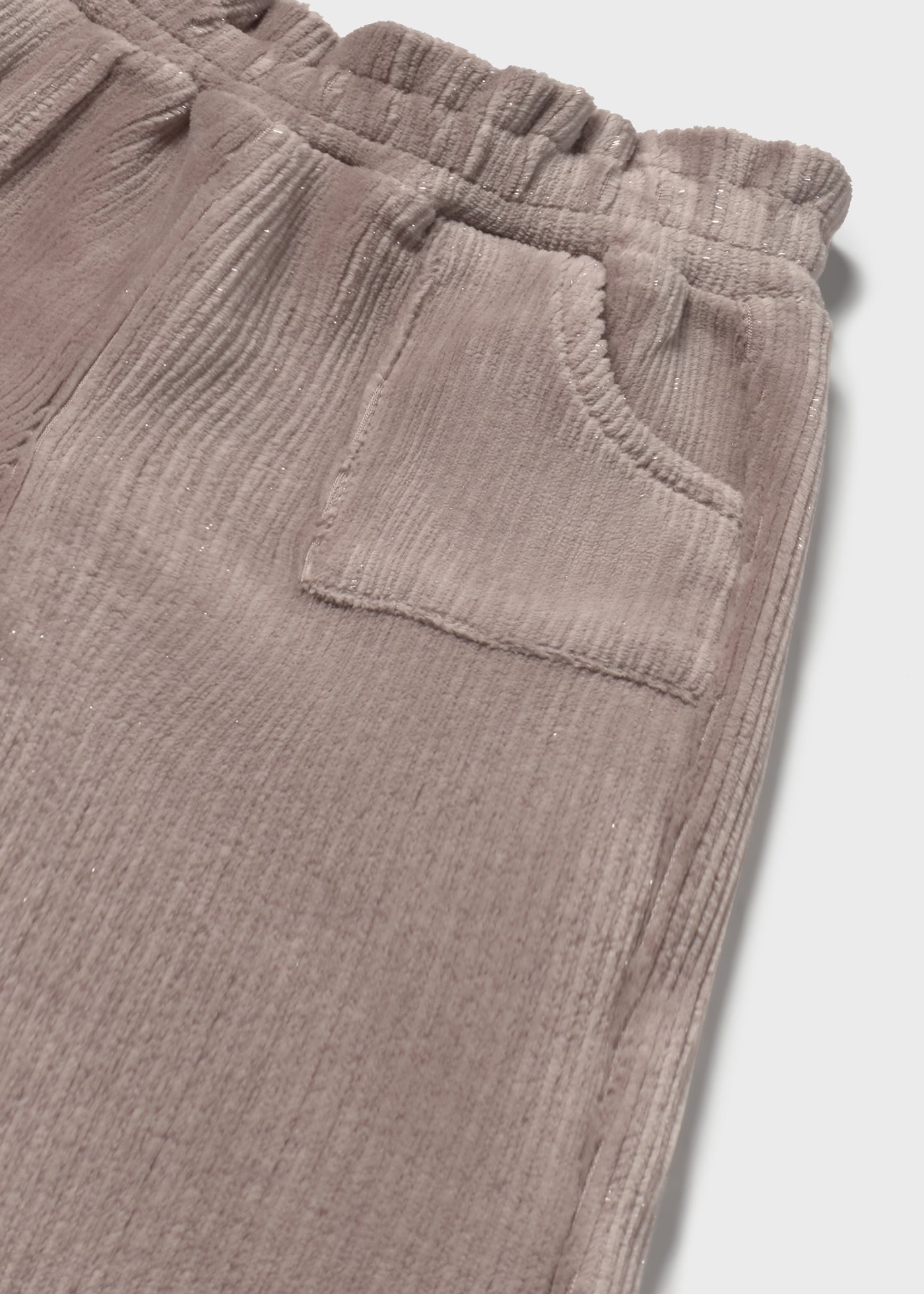 Дълъг панталон от рипсено кадифе за бебе