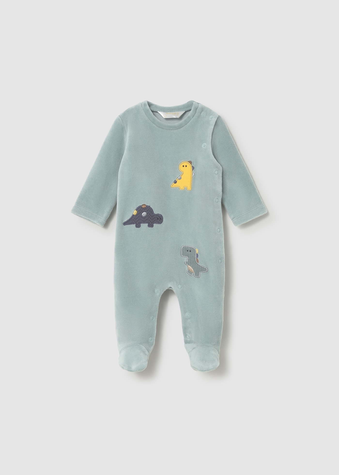 Newborn set of 2 rompers with feet
