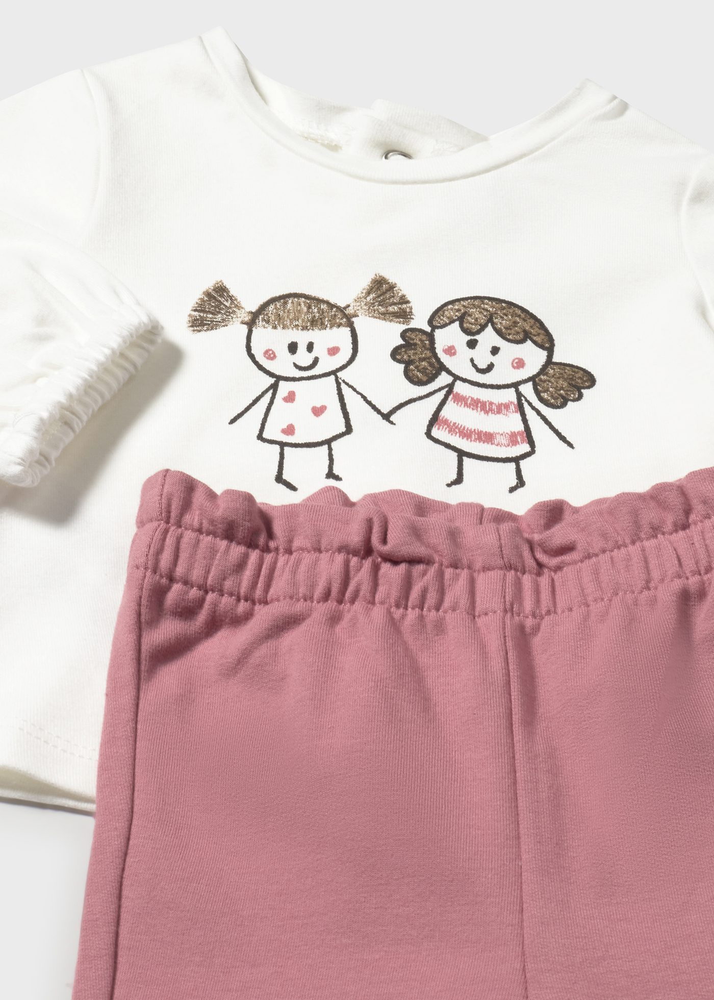 Newborn tracksuit with t-shirt