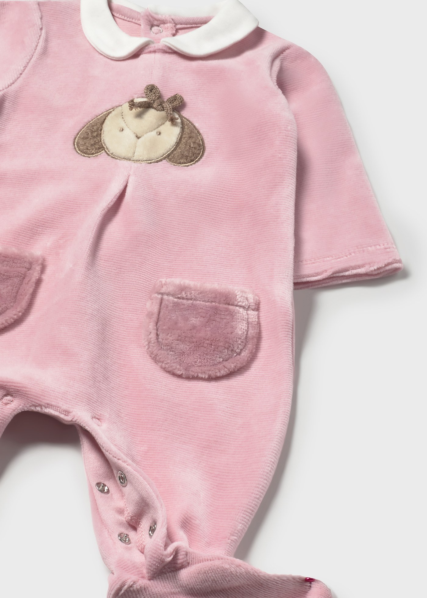 Newborn 2 set footed rompers