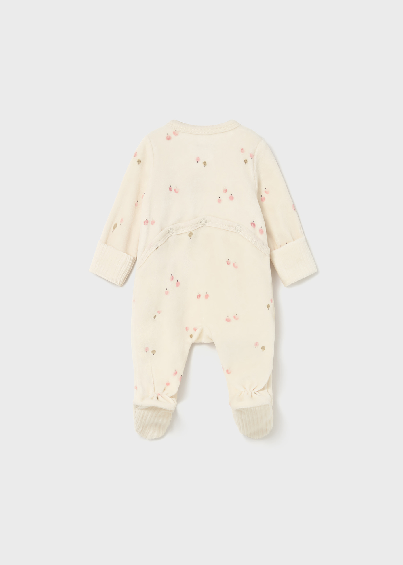 Newborn unisex romper with feet
