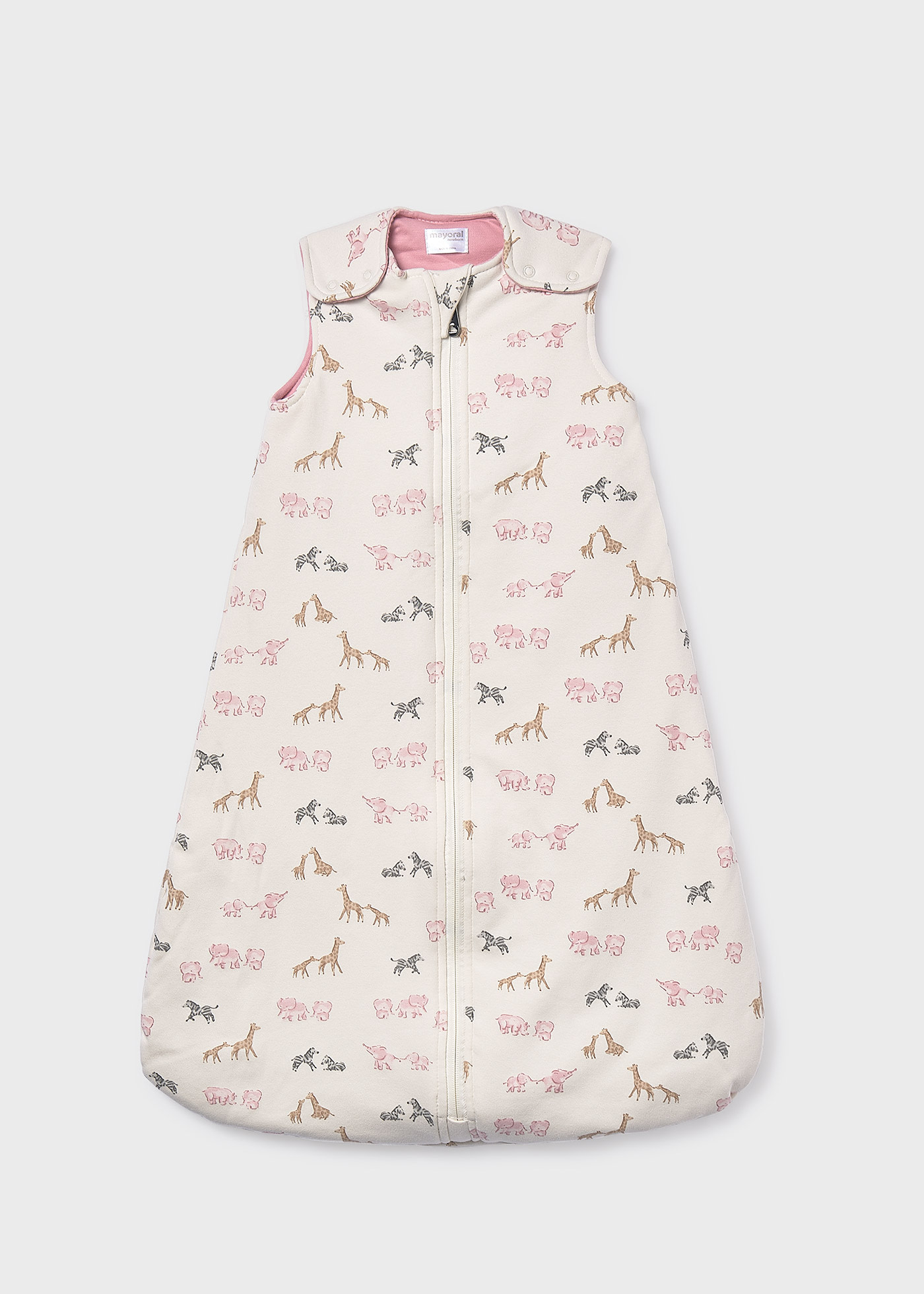Baby print sleeping bag