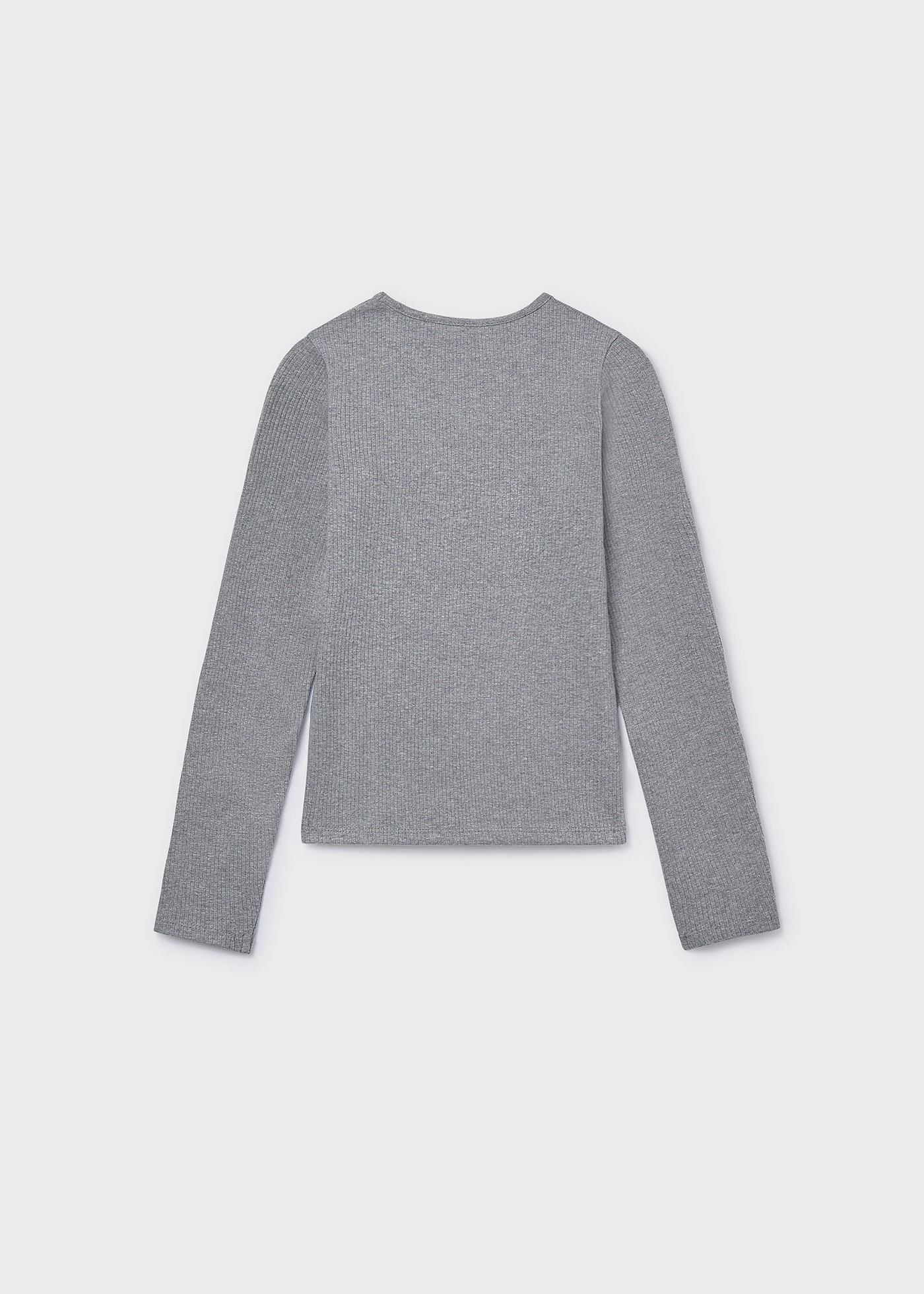 T-shirt canalé fille