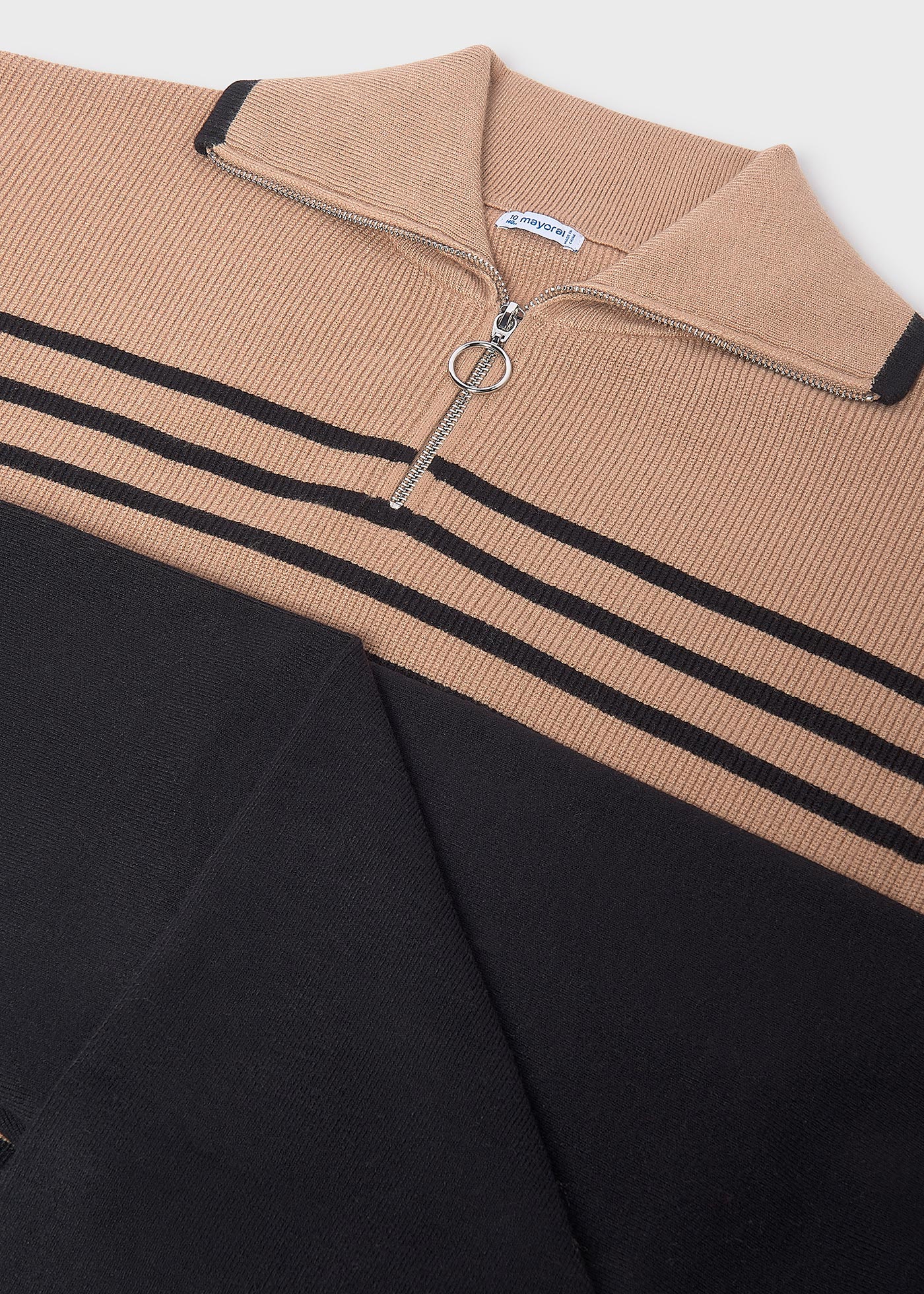 Girls trouser and striped jumper set