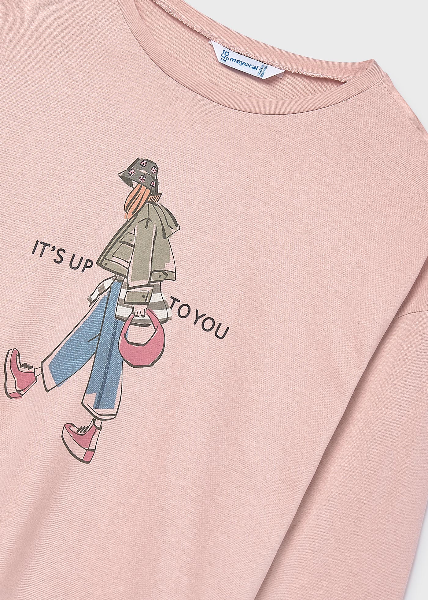 Tricou cu print fata