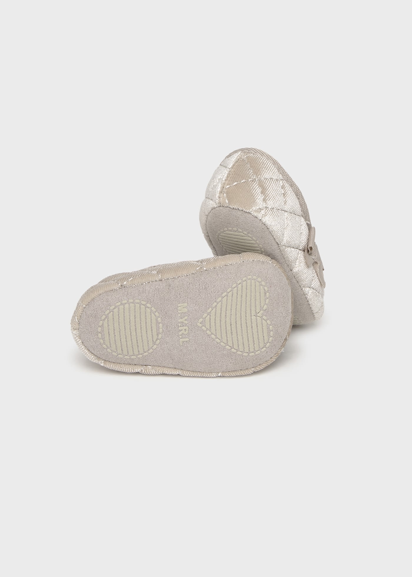 Newborn girl velvet Mary Janes