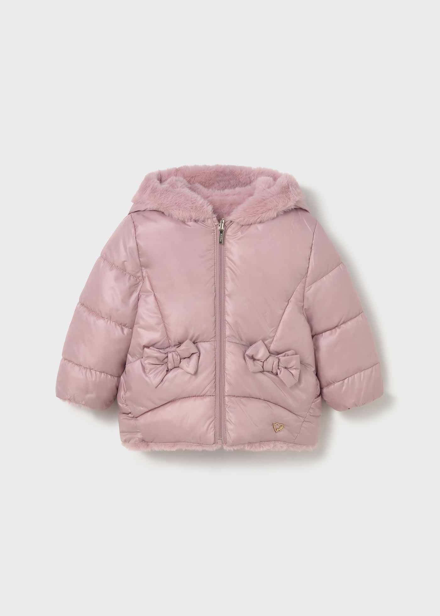 Baby Reversible Faux Fur Coat