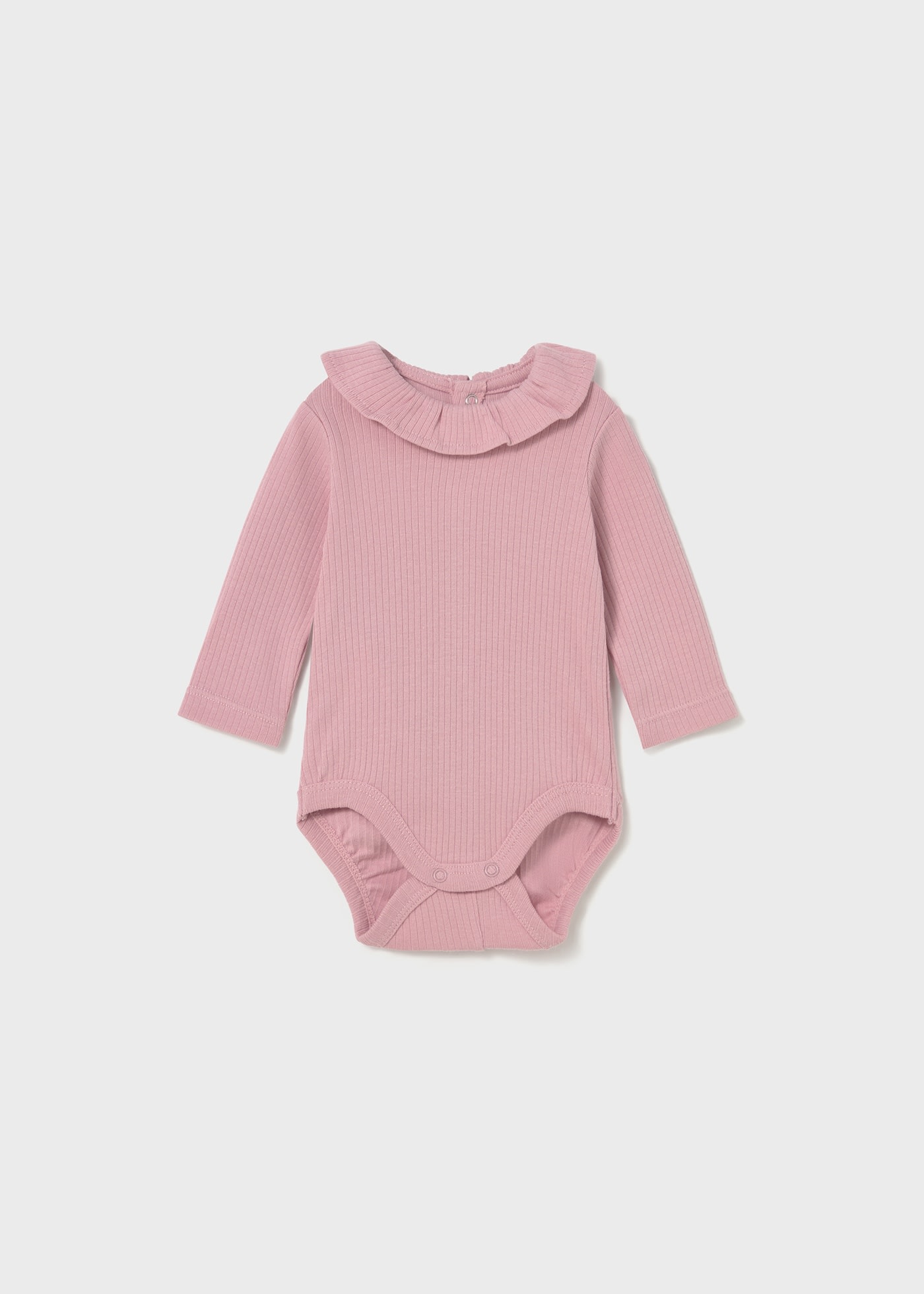 Newborn basic ruffle bodysuit
