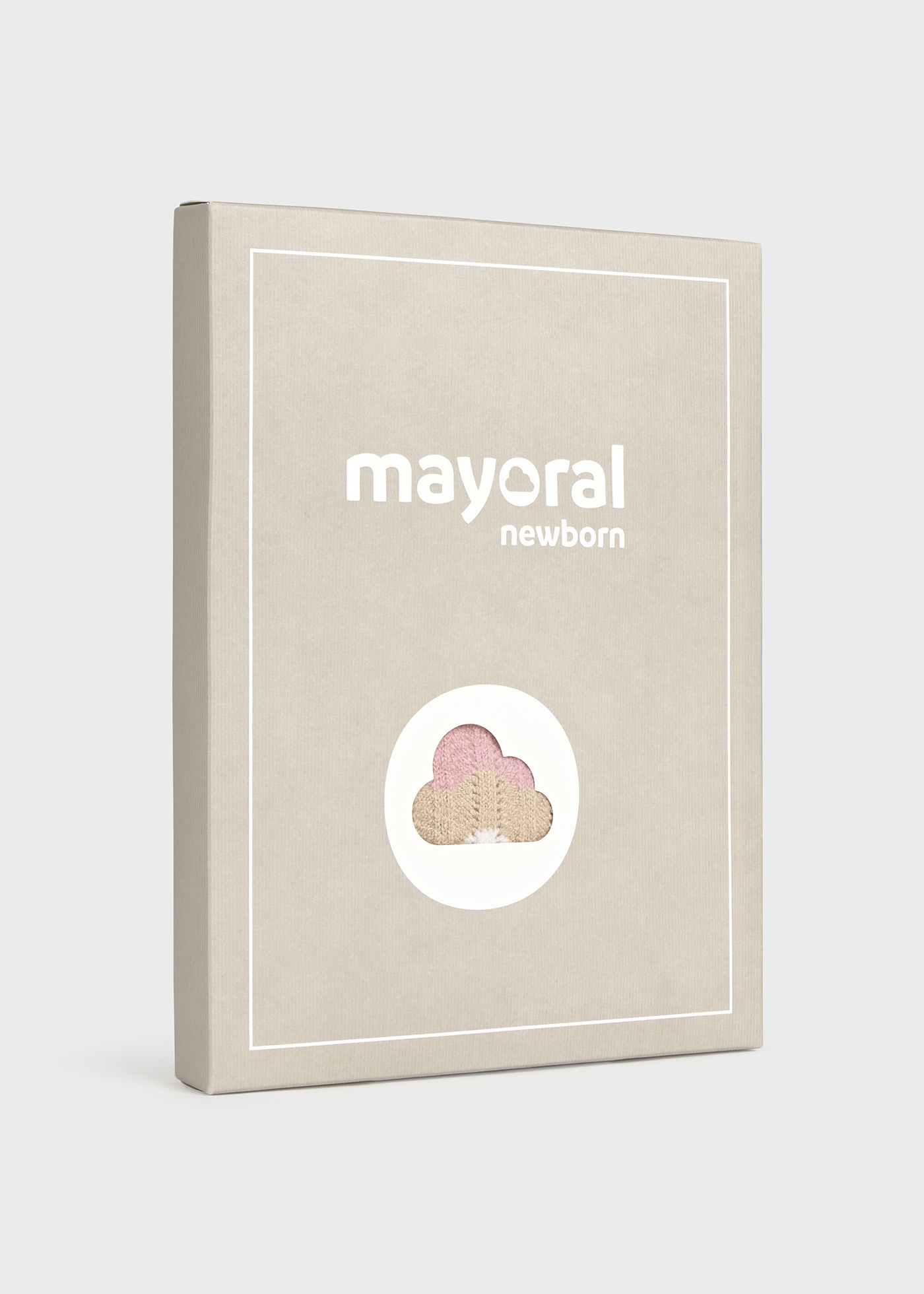 Комплект панталон и пуловер с щампа за новородено момиче