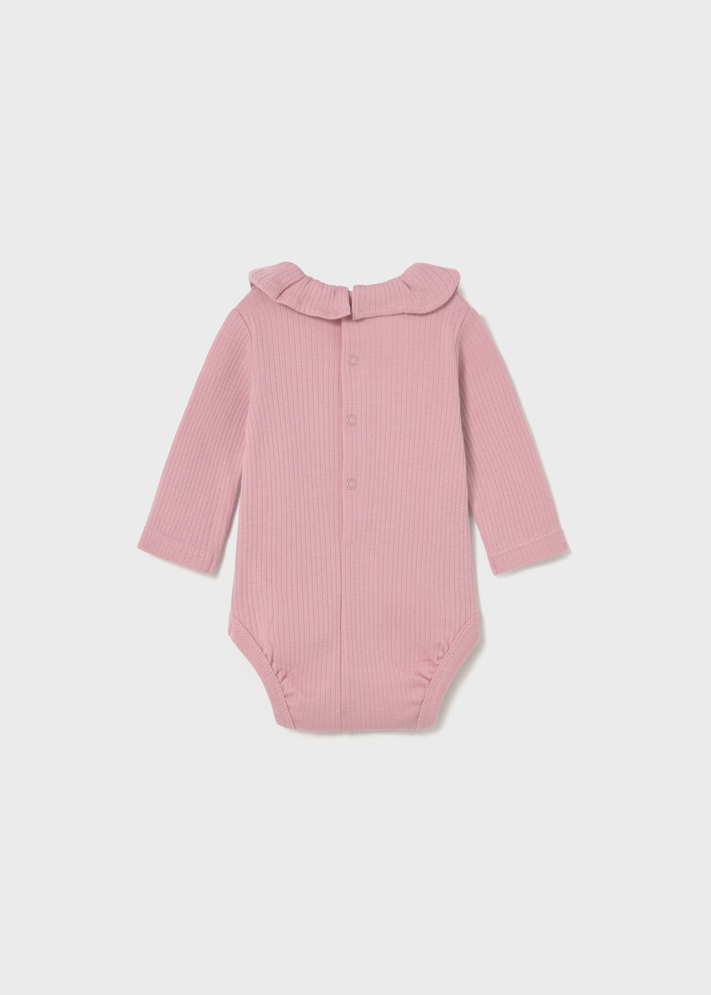 Newborn basic ruffle bodysuit