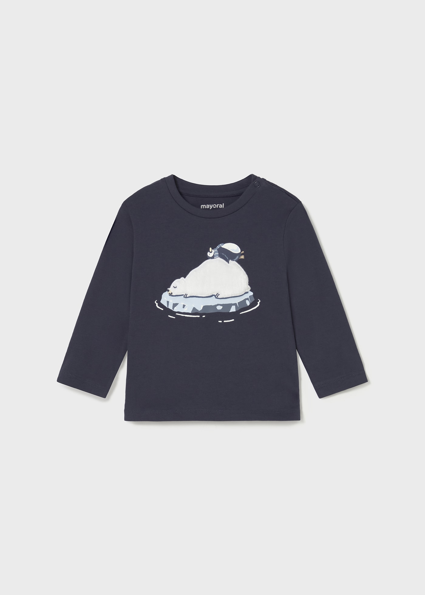 Baby appliqué shirt