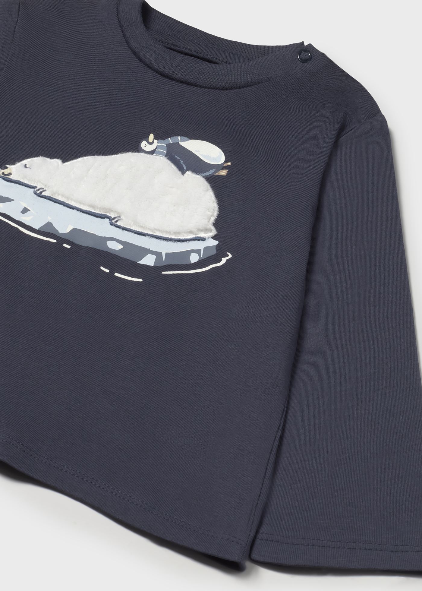 Baby appliqué shirt