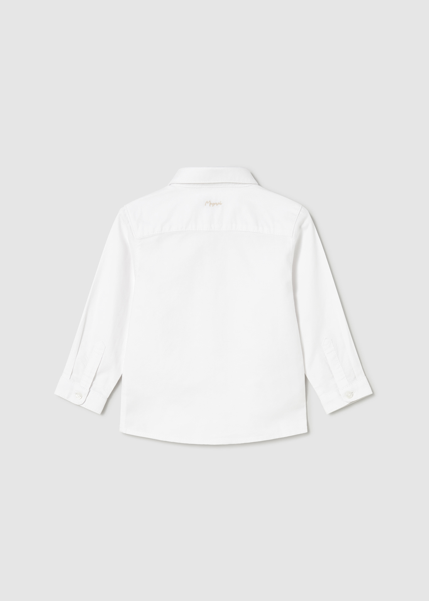 Baby plain oxford shirt