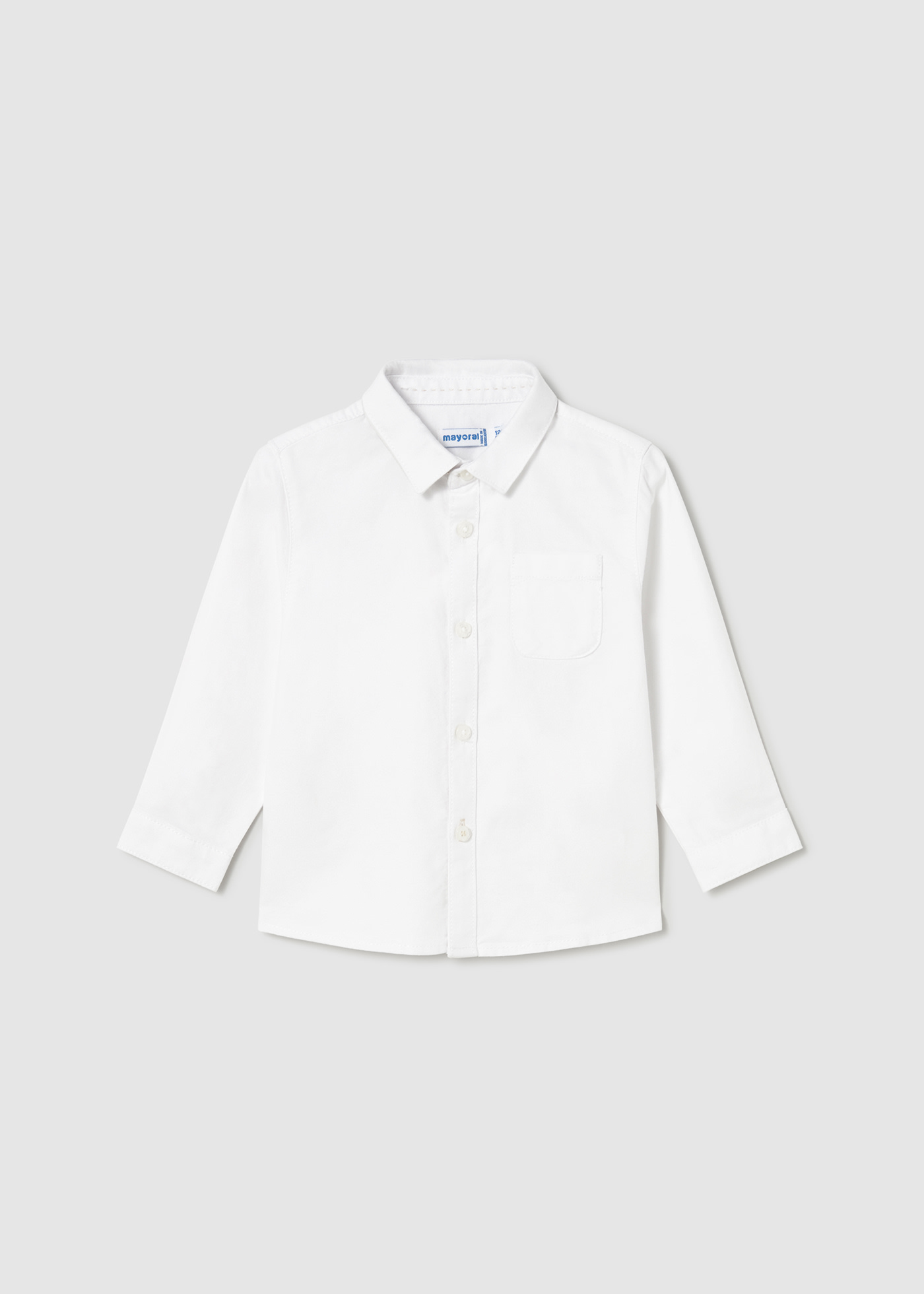 Baby plain oxford shirt