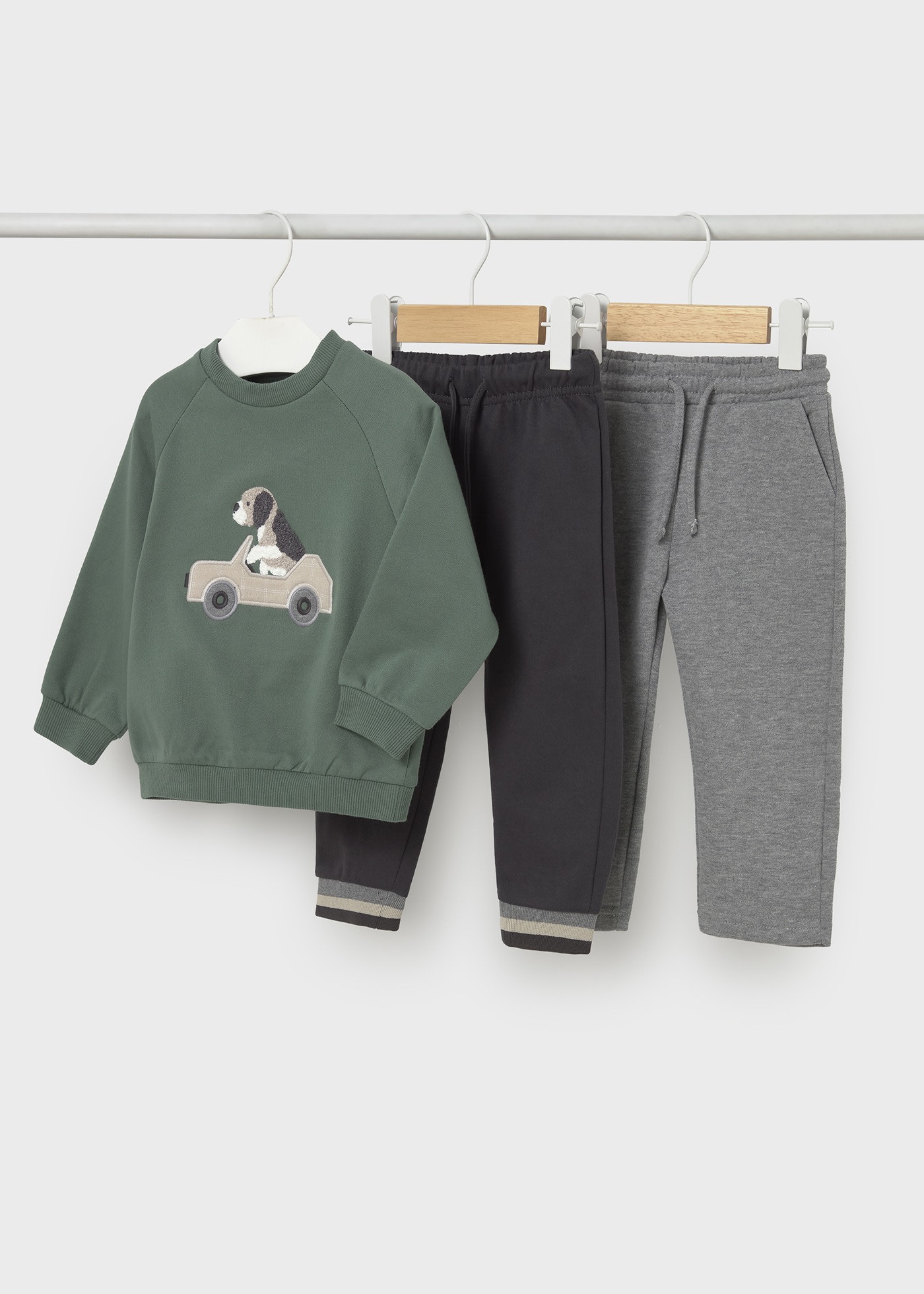 Survêtement voiture 2 pantalons bébé