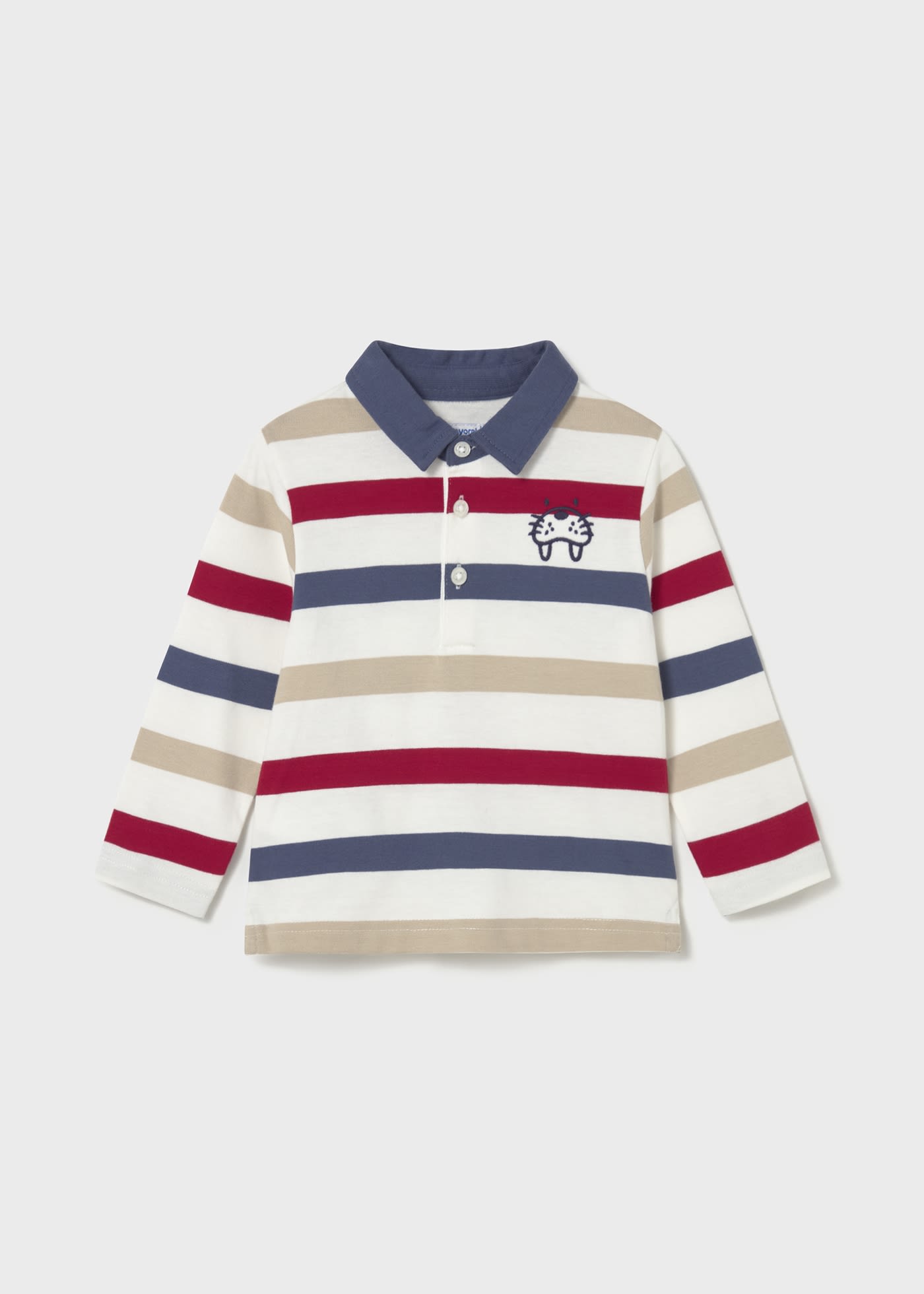 Poloshirt rugby color block Baby