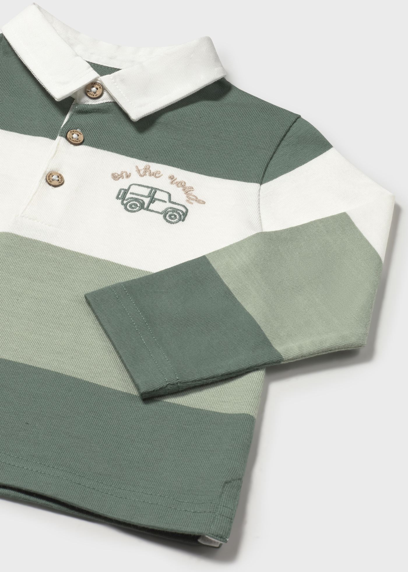 Boy striped rugby top