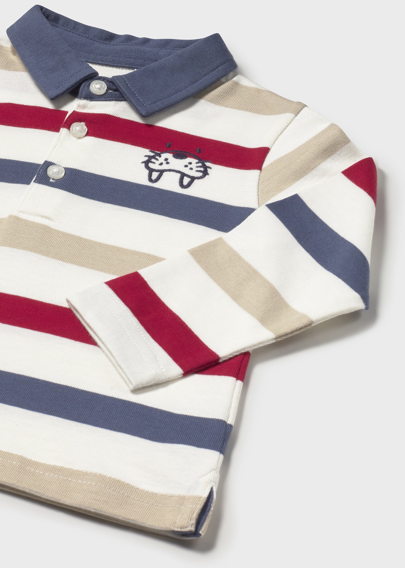 Baby striped rugby top