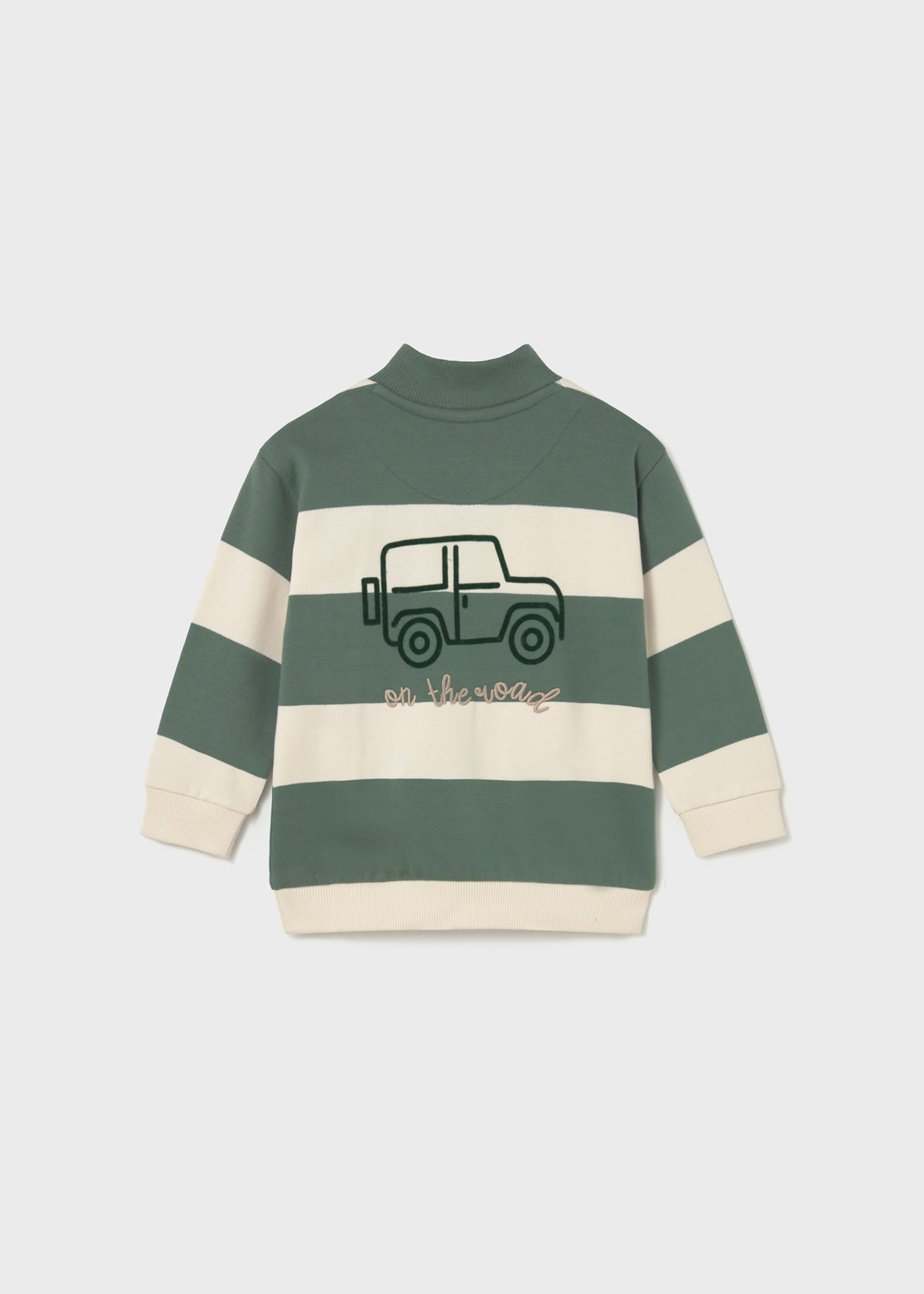Striped baby jumper