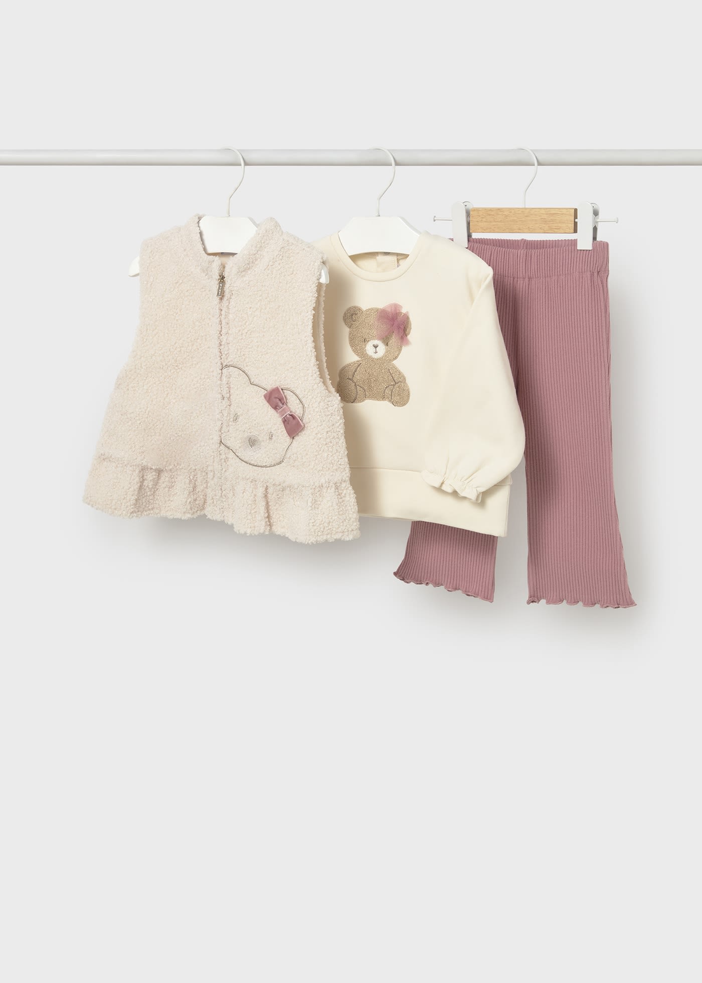 Conjunto leggings 3 piezas bebé