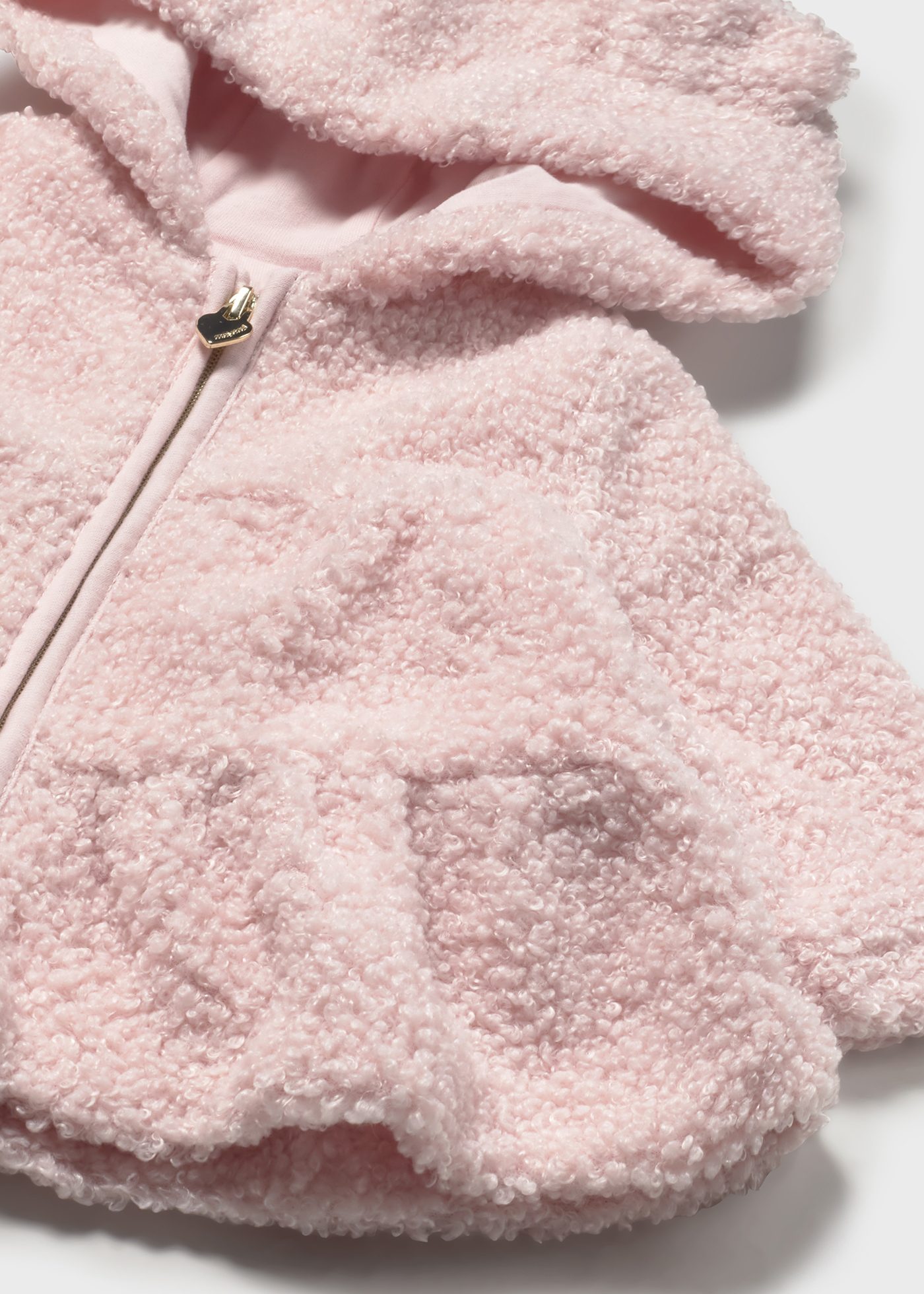 Newborn Girl Zip Sweatshirt