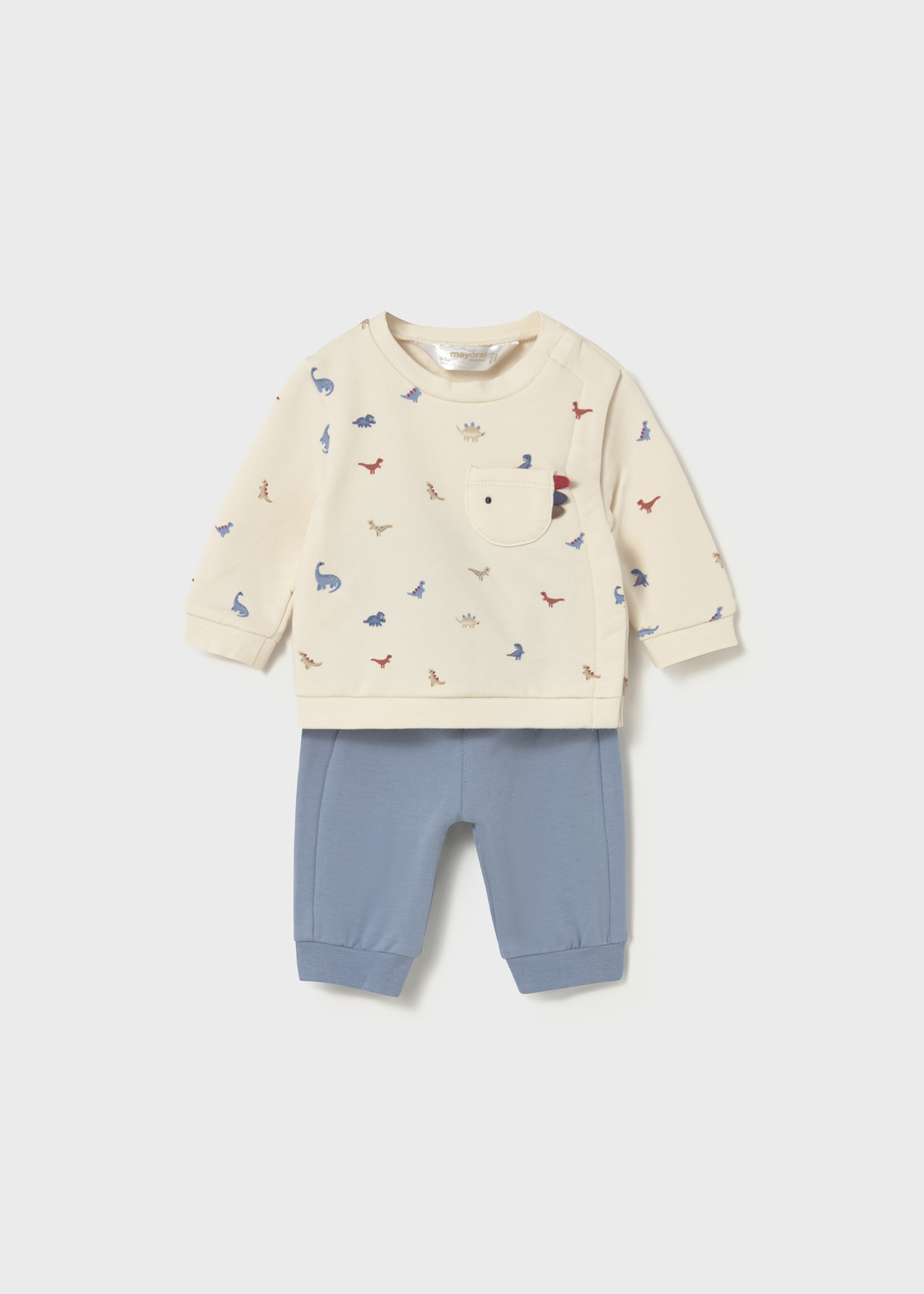 Newborn Boy 4-Piece Dino Set