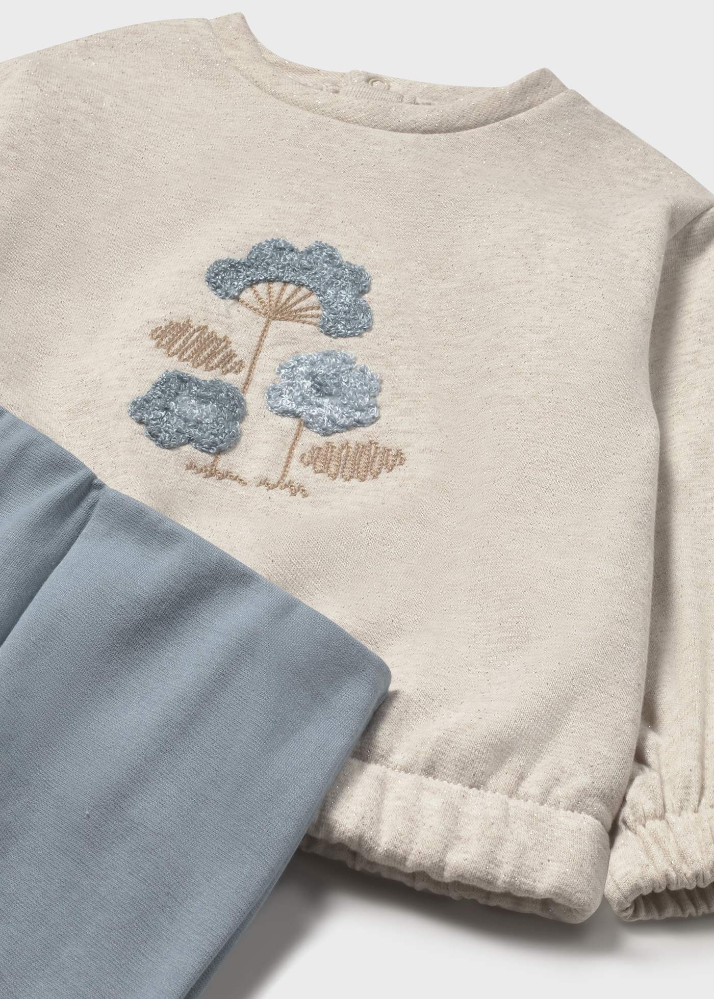 Ensemble legging évasé et sweat bébé