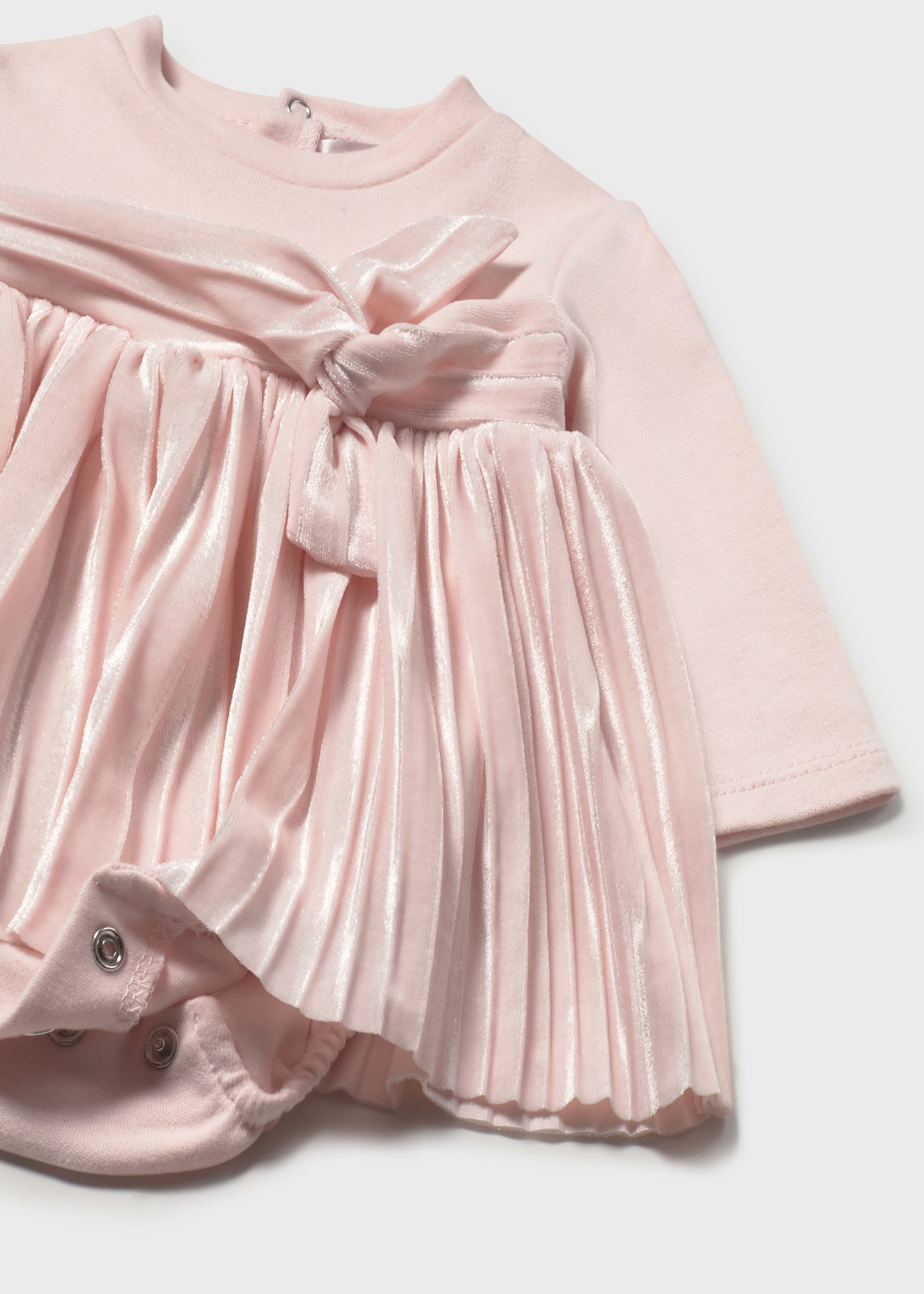 Newborn combined towelling romper