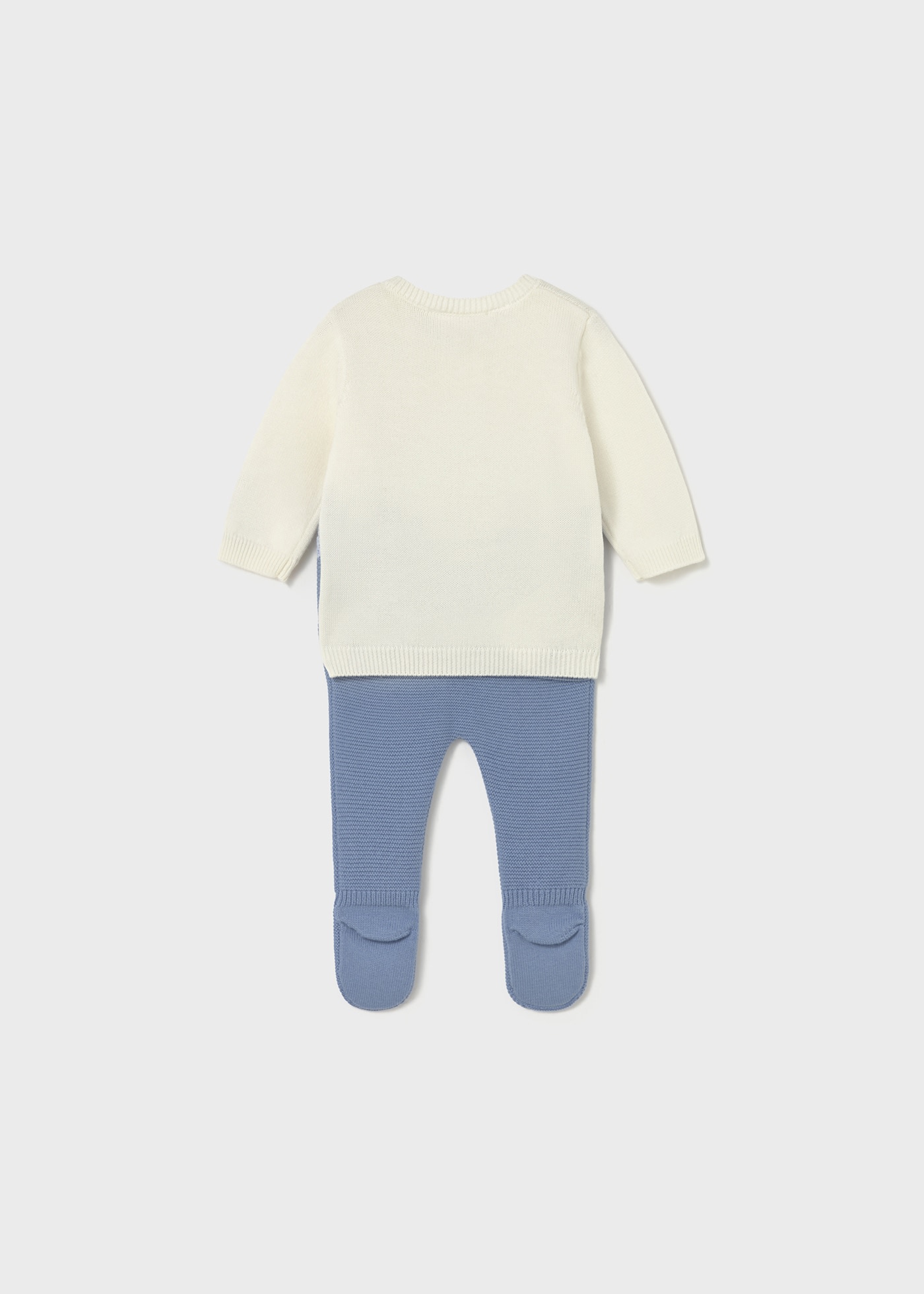 Newborn Knit Pants and Sweatshirt Set