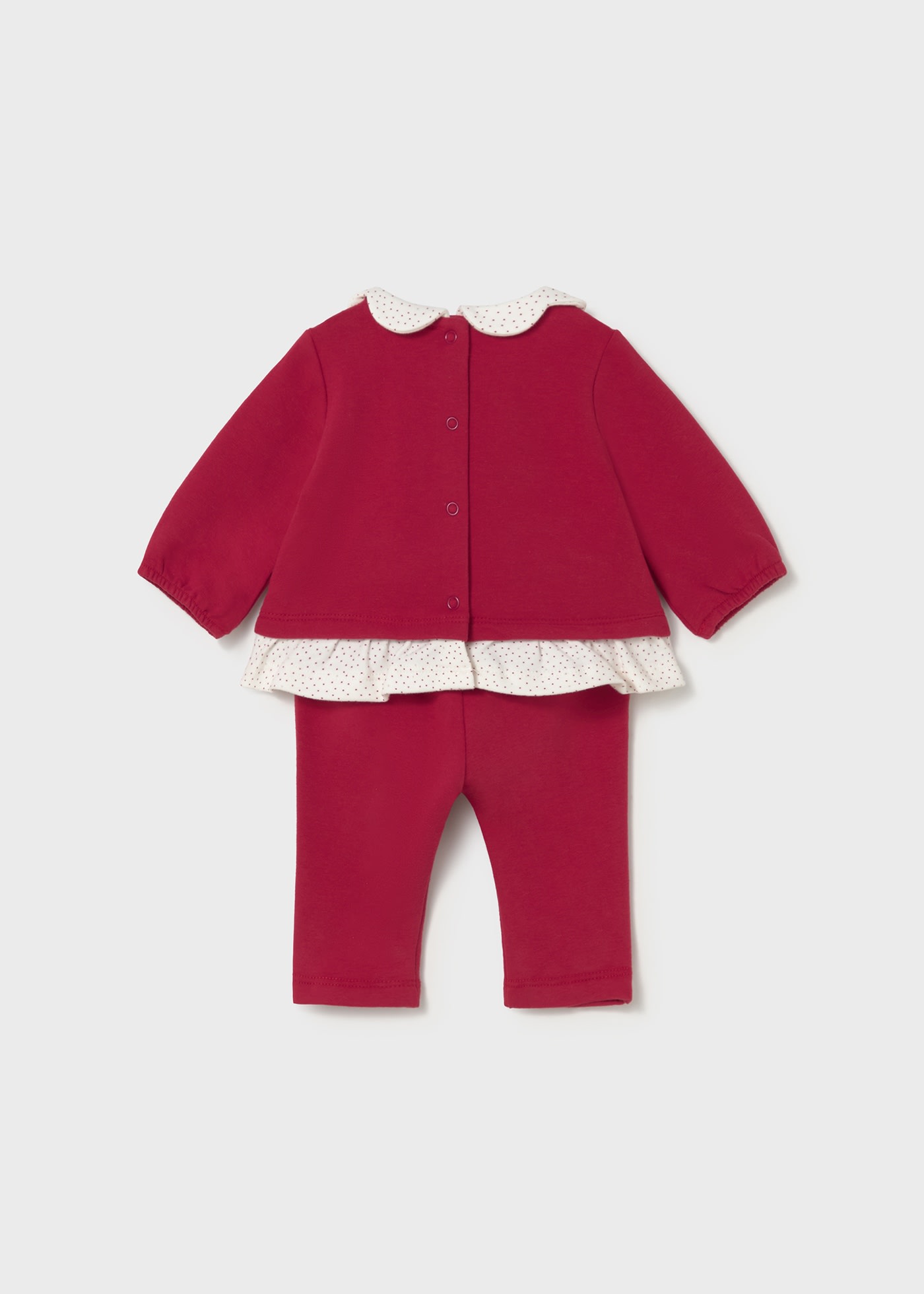 Conjunto legging y playera recién nacida