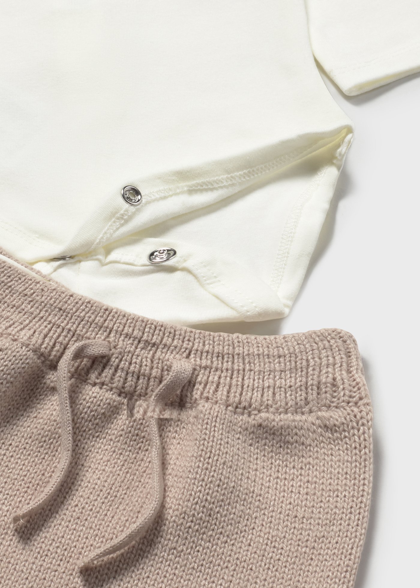 Newborn Girl 3-Piece Knit Set