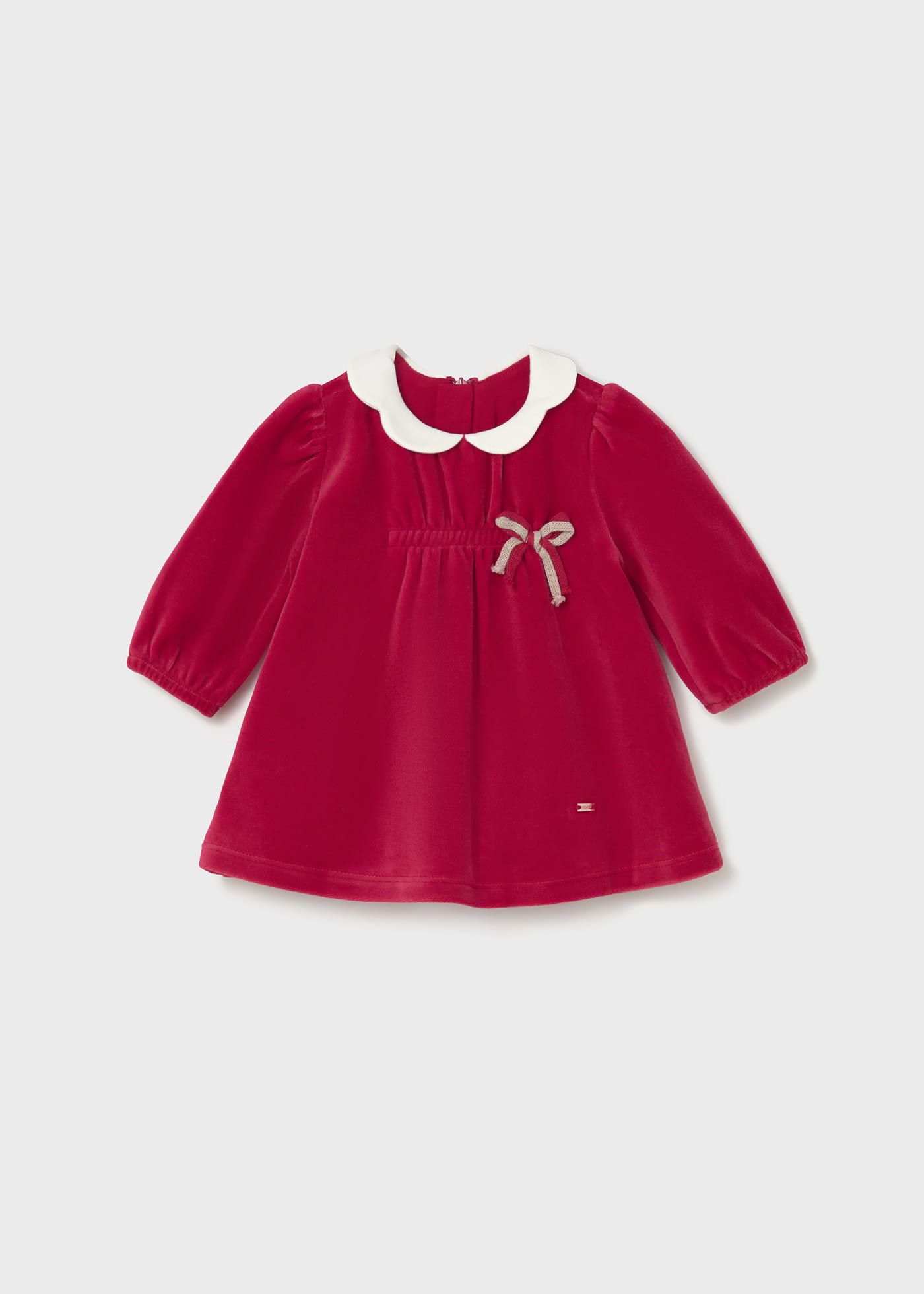 Kleid samtig Neugeborene