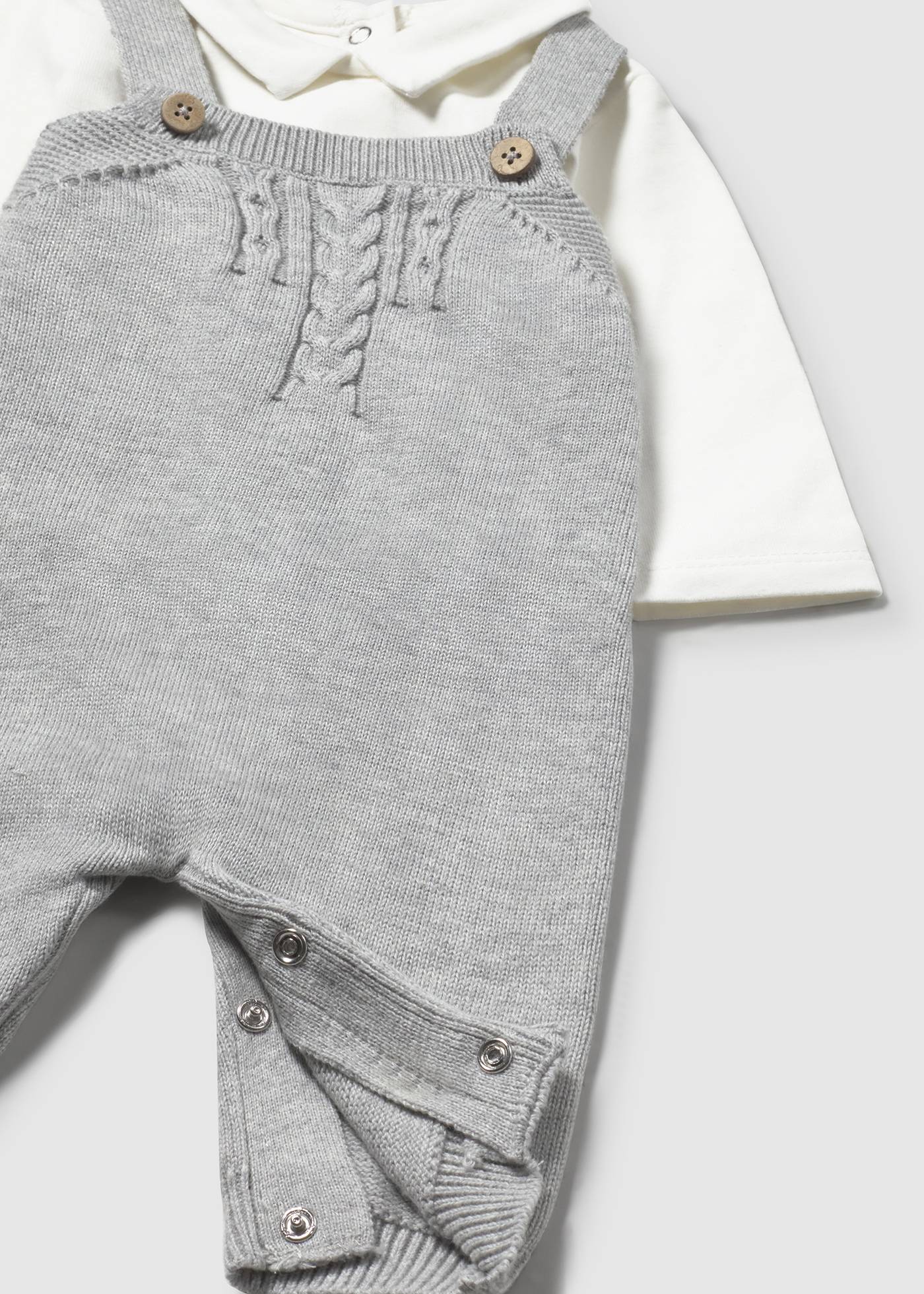 Set salopeta 3 piese nou-nascut Set salopeta 3 piese nou-nascut