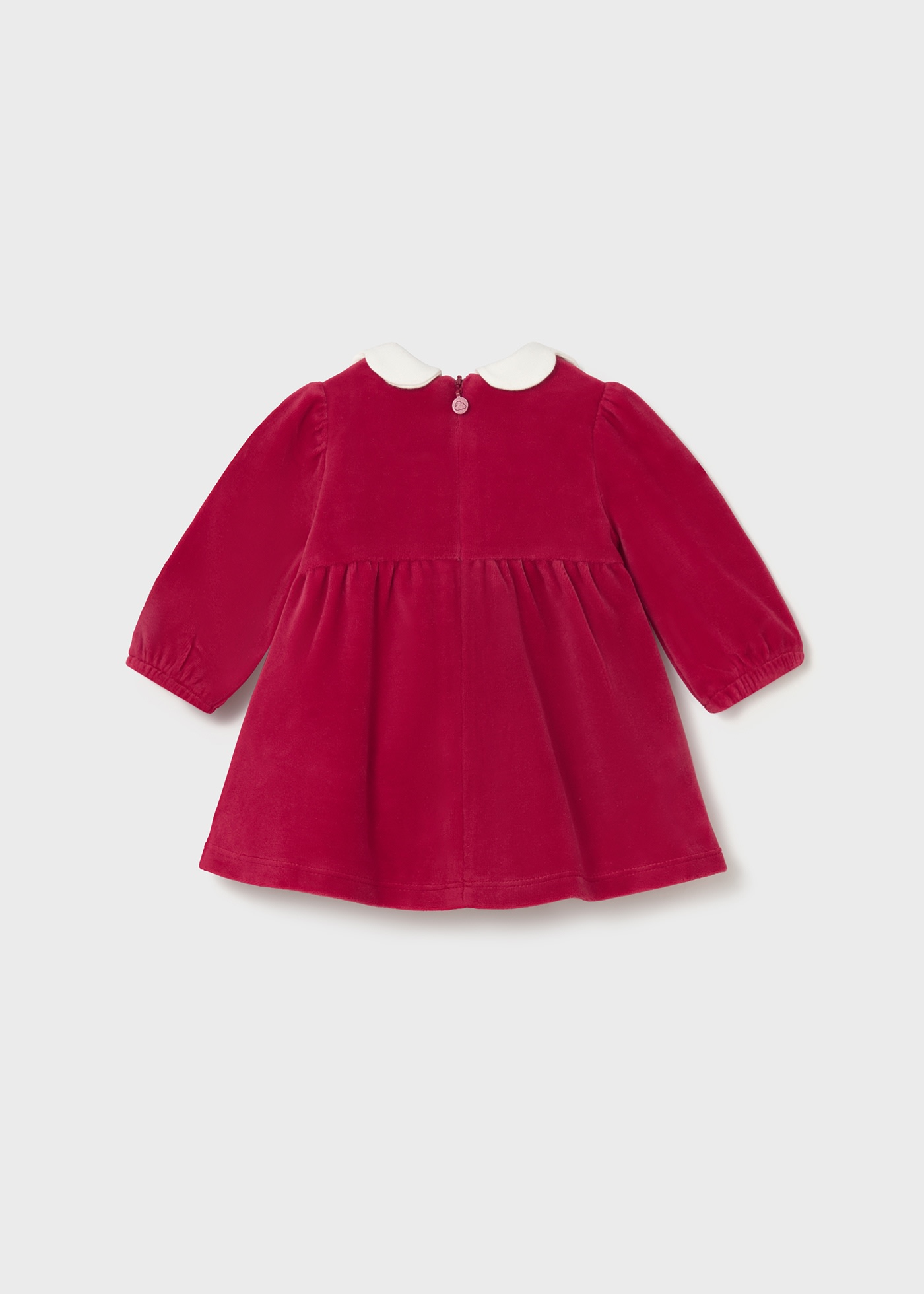 Kleid samtig Neugeborene