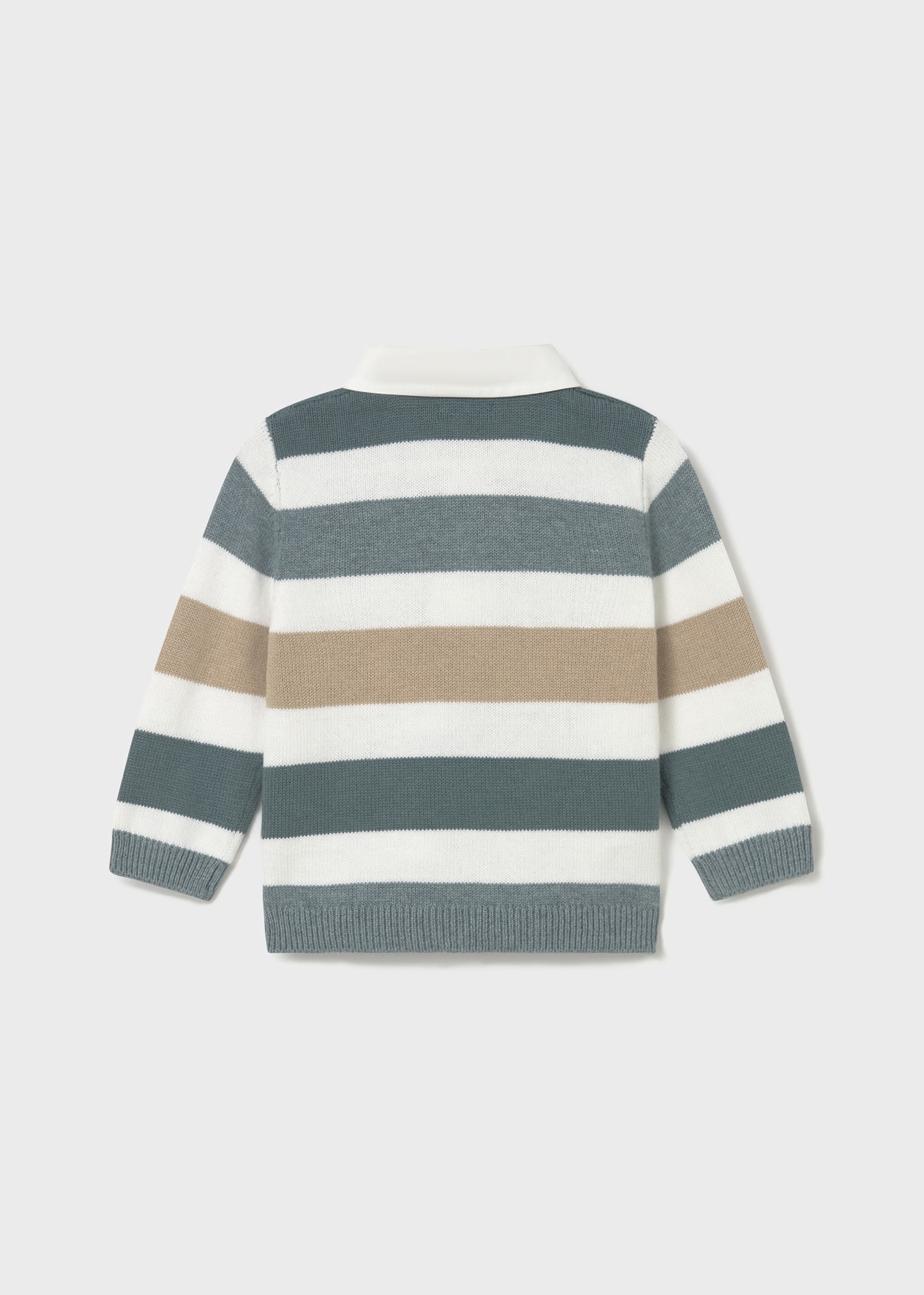 Pullover Maokragen gestreift Baby