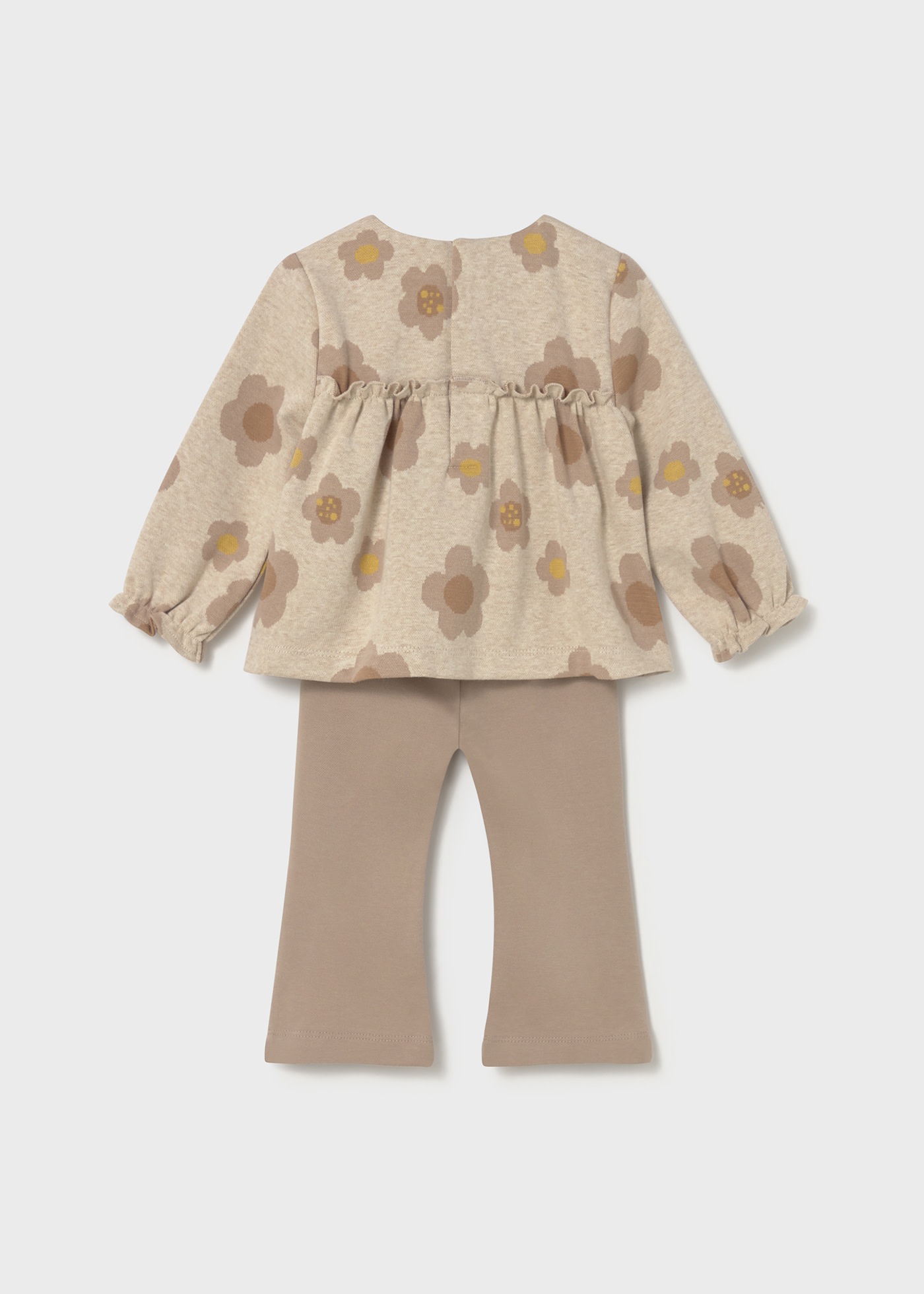 Baby set with flared leggings