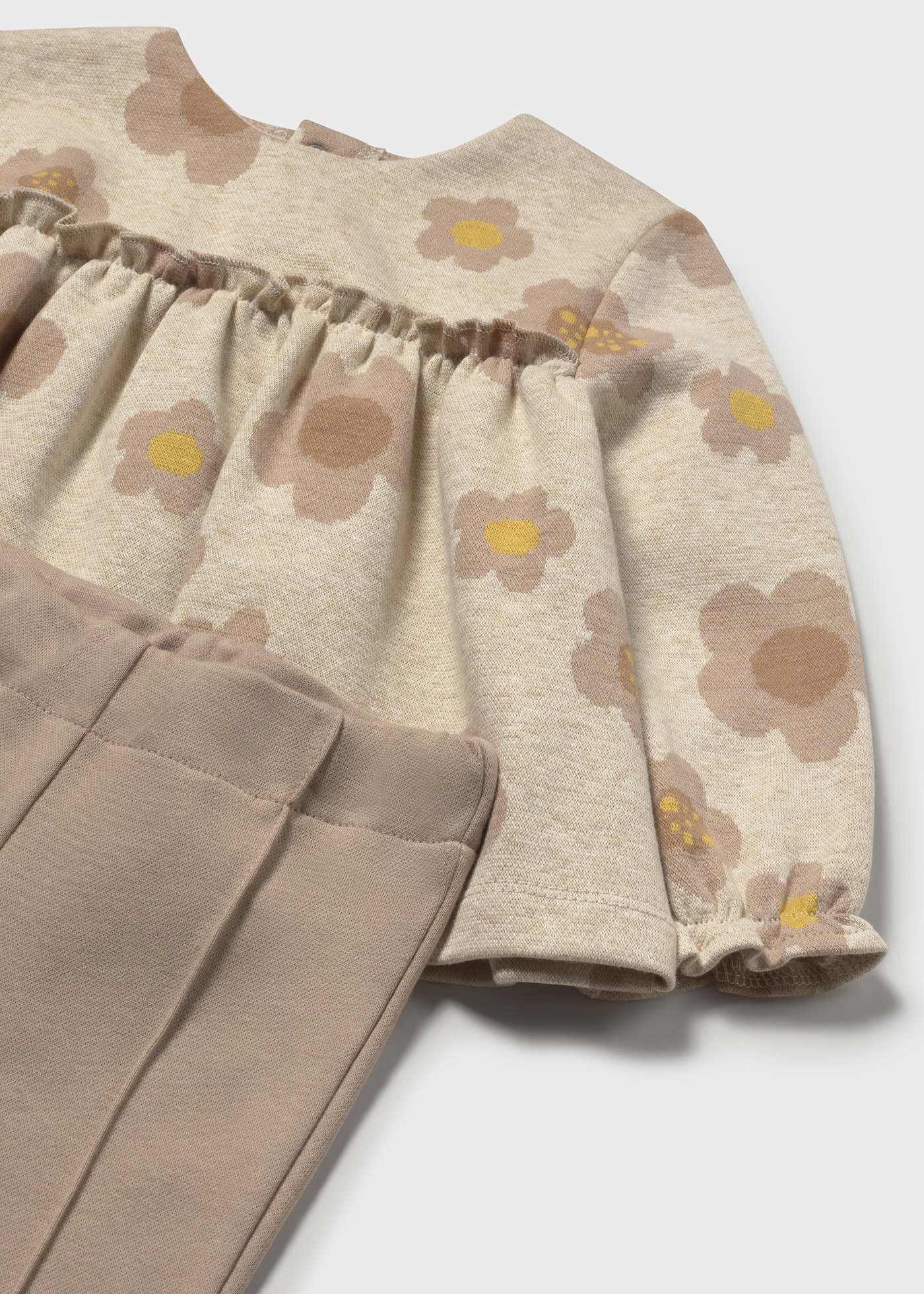 Baby set with flared leggings
