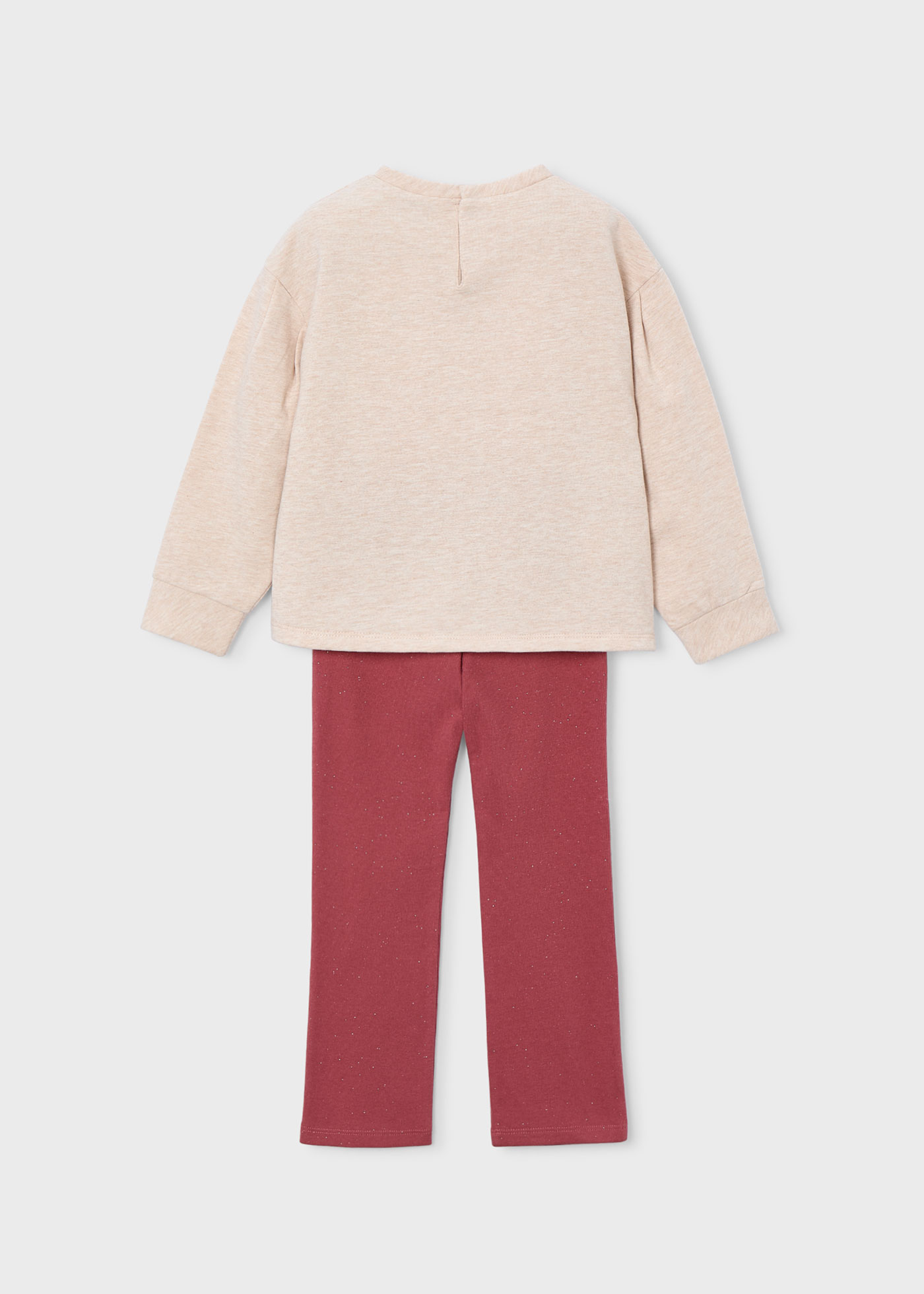 Conjunto flores niña