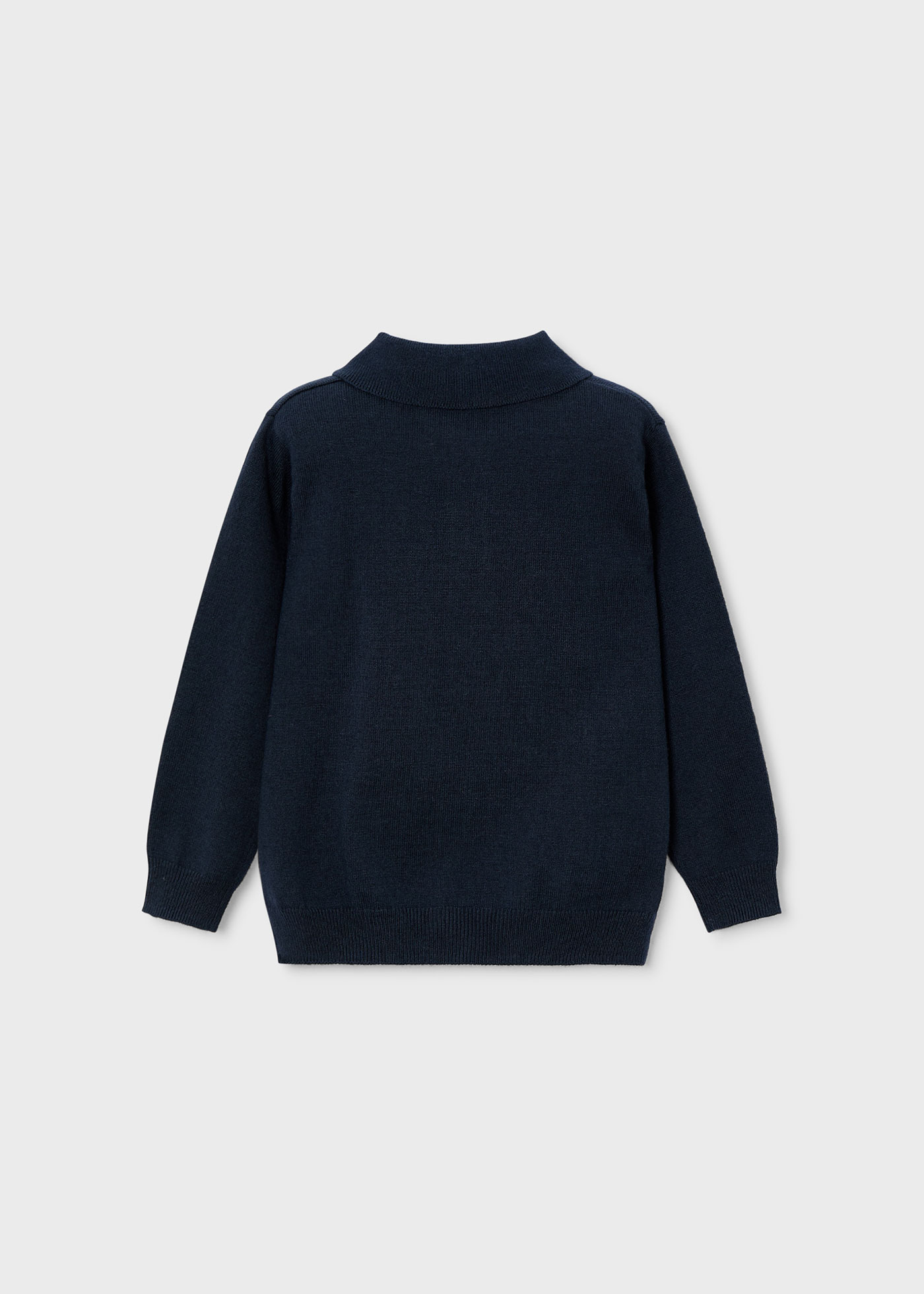 Boys knitted polo short