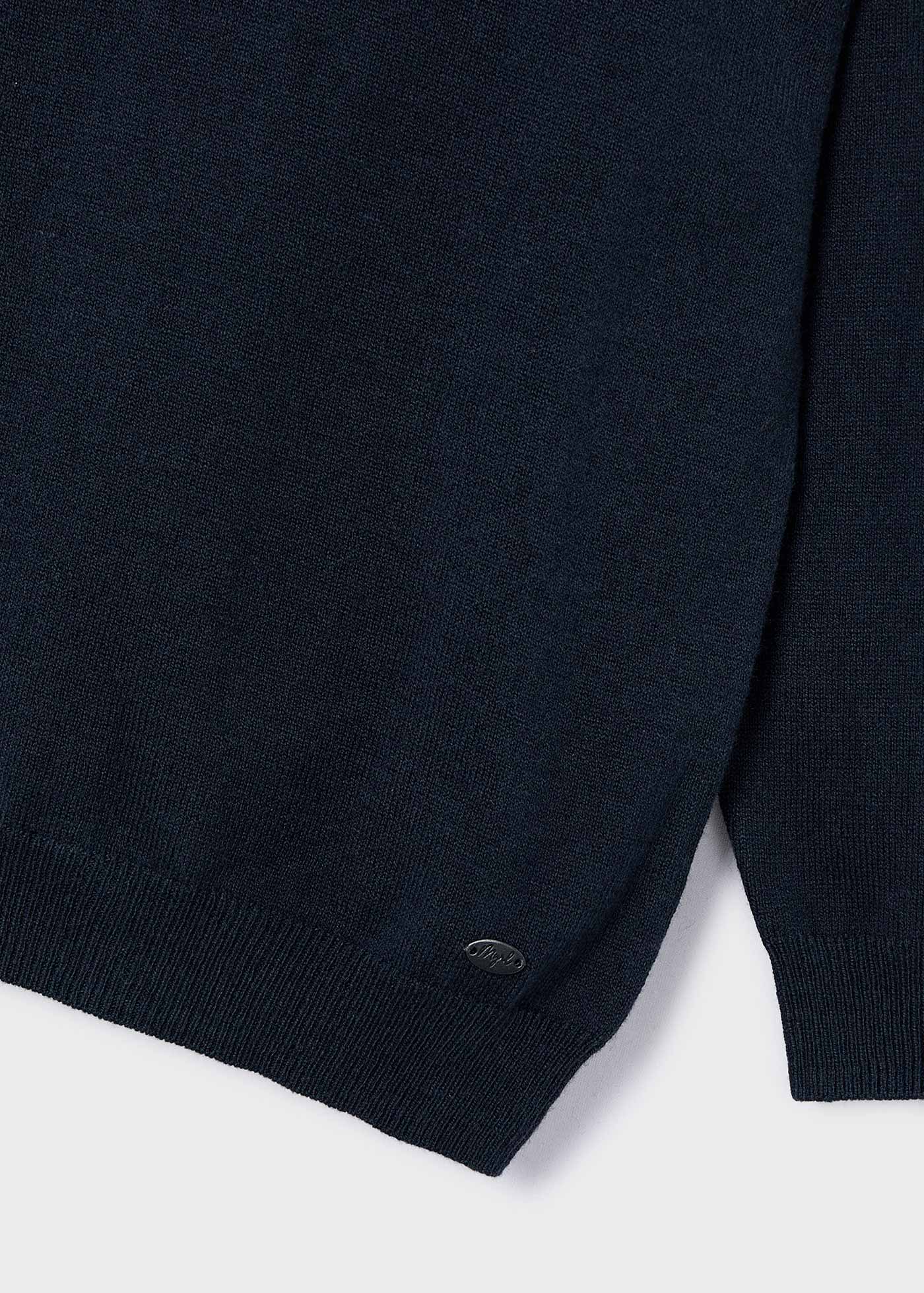 Boys knitted polo short