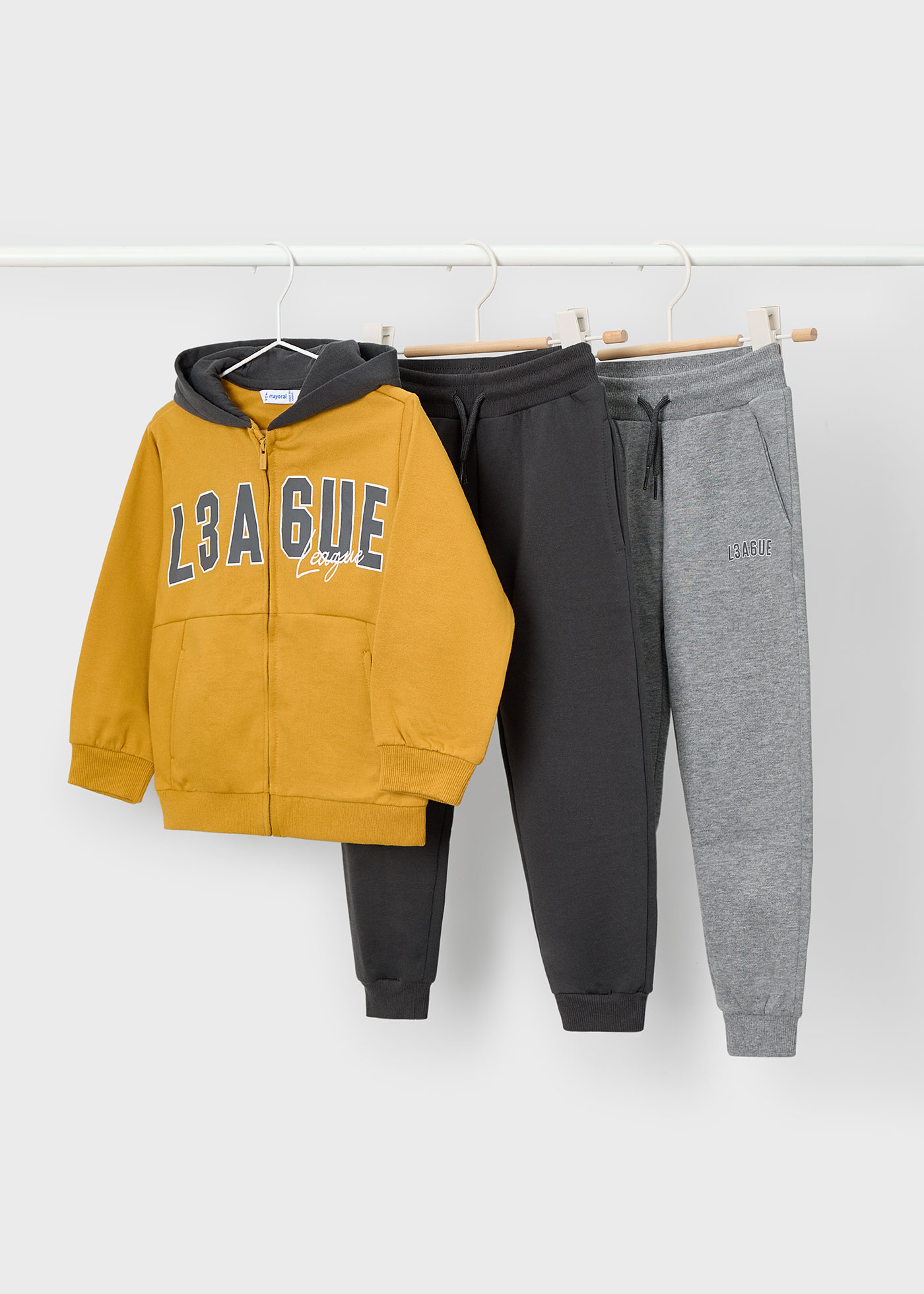 Boy 3 Piece Basic Tracksuit Set