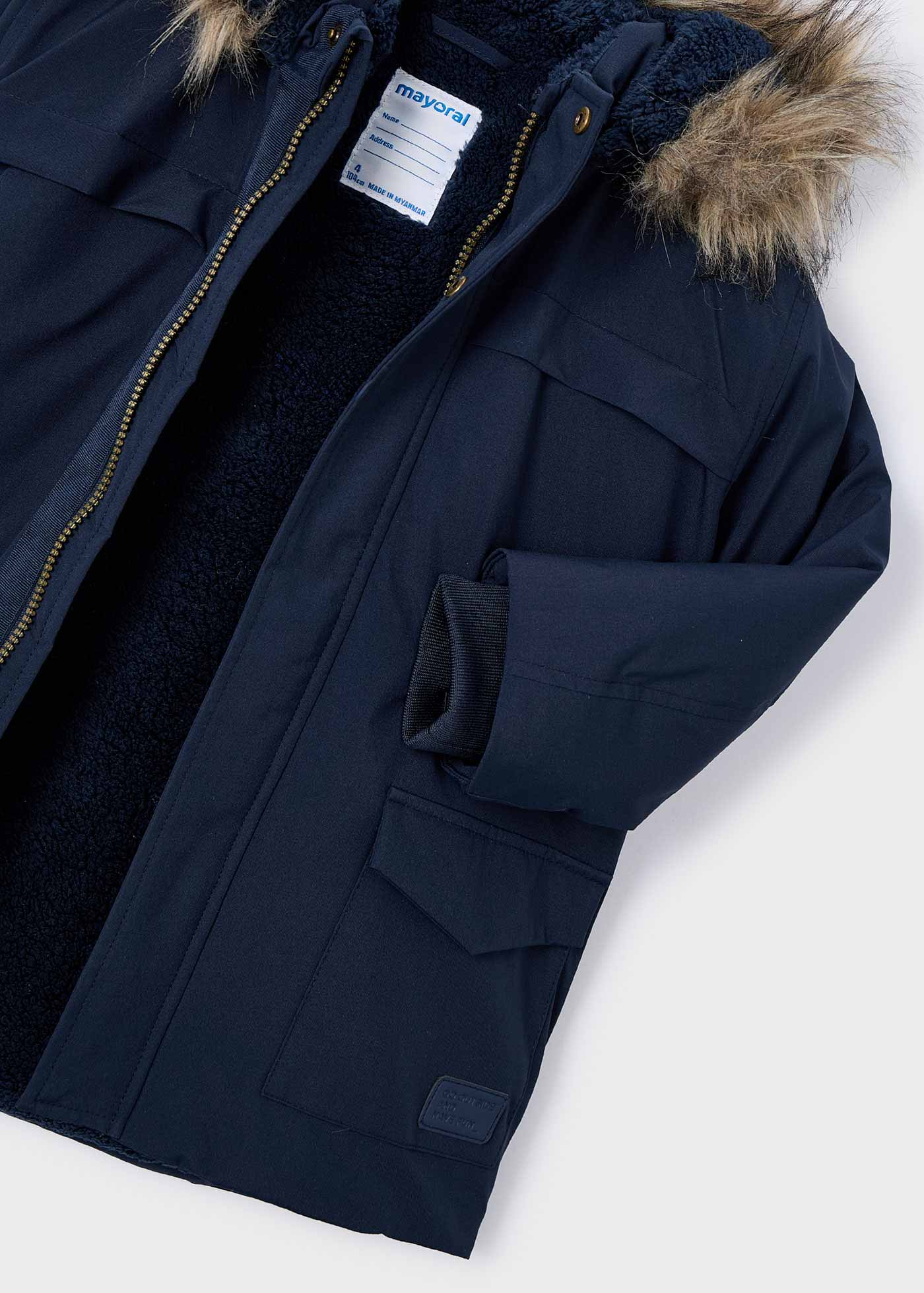 Boy's parka coat