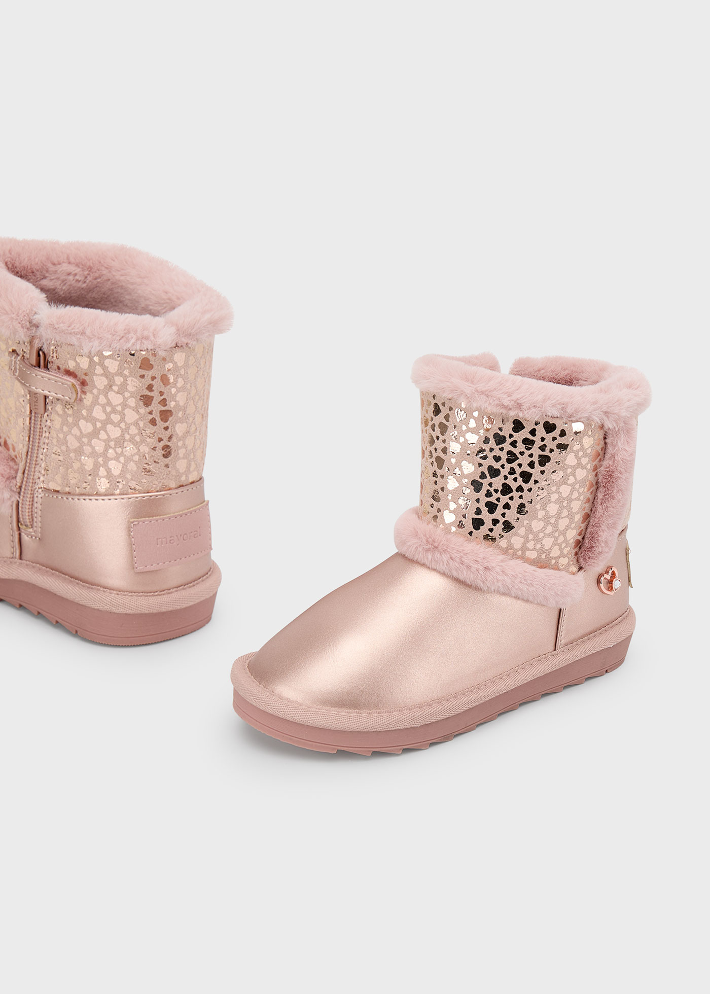 Girl Faux Fur Lined Boots
