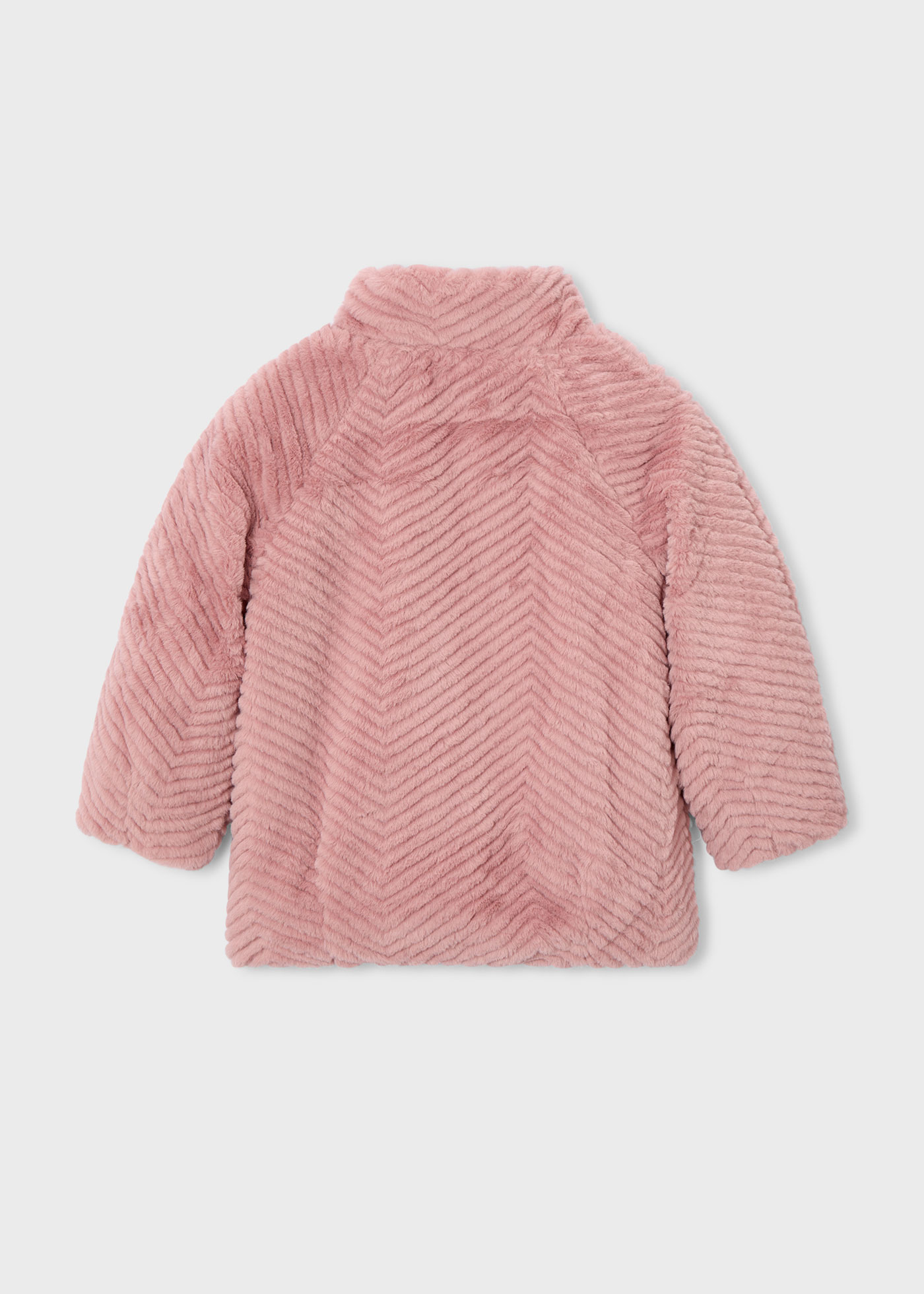 Płaszcz futerkowy dla dziewczynki