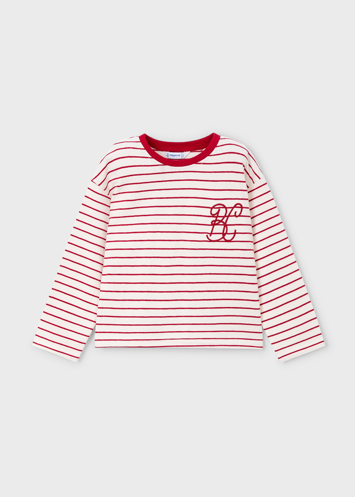 Camiseta rayas unisex infantil