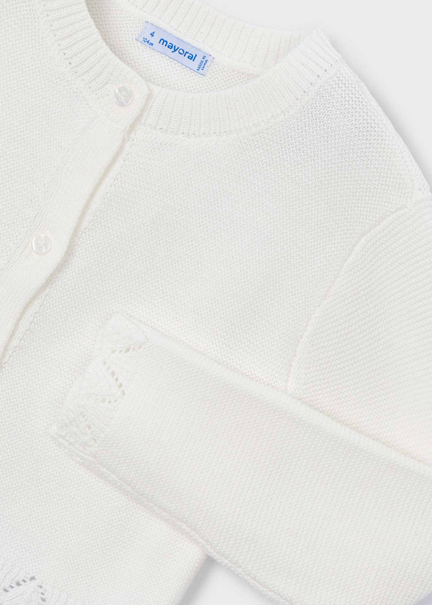 Suéter tricot niña