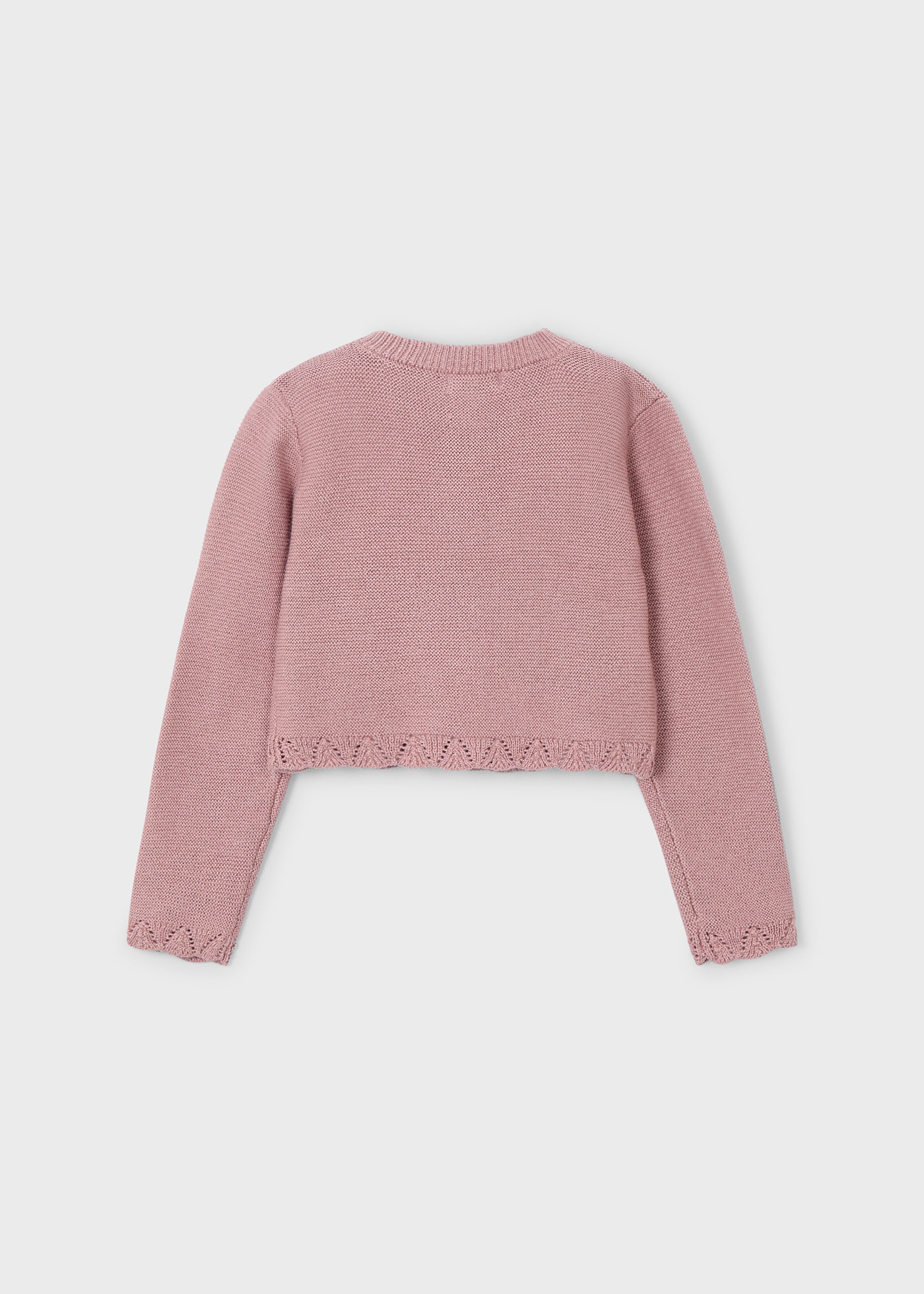 Cardigan tricot fetita